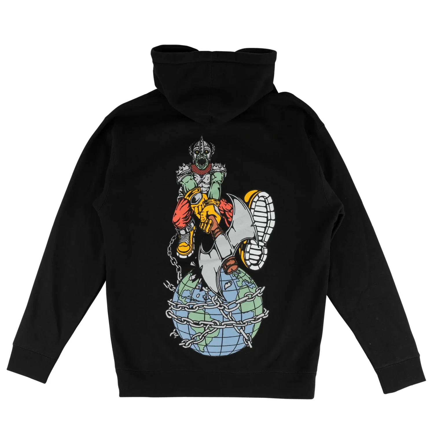 Welcome Skateboard Sweatshirt Unchained Black