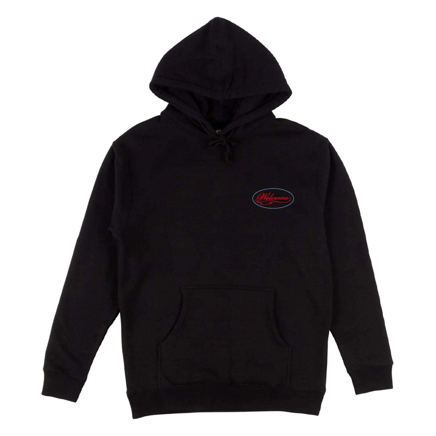 Welcome Skateboards Hoodie Trade Pullover Black - Image 2