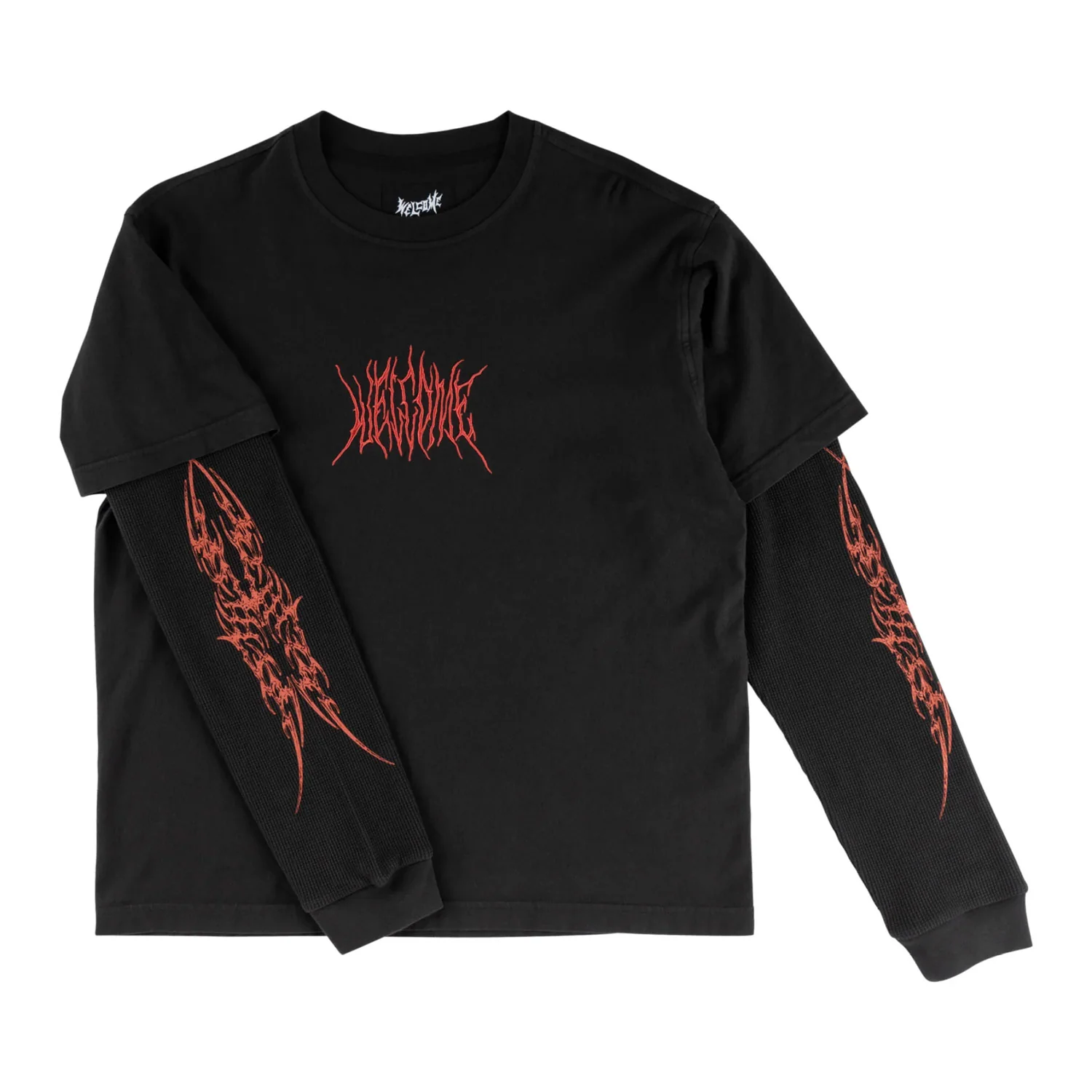 Welcome Skateboards Longsleeve Shirt Caste Layered - Image 2
