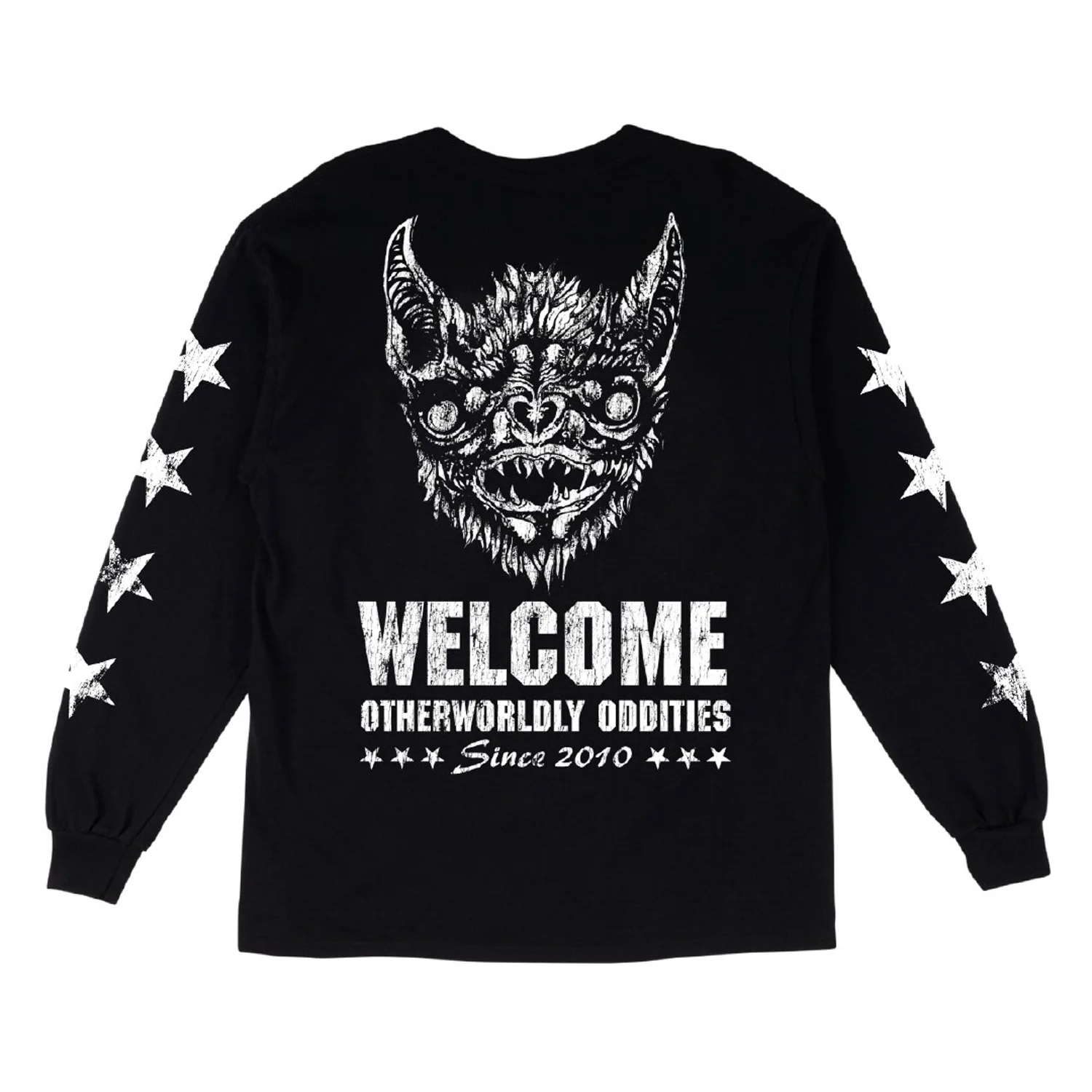 Welcome Skateboards Longsleeve Shirt Sanguivore Black