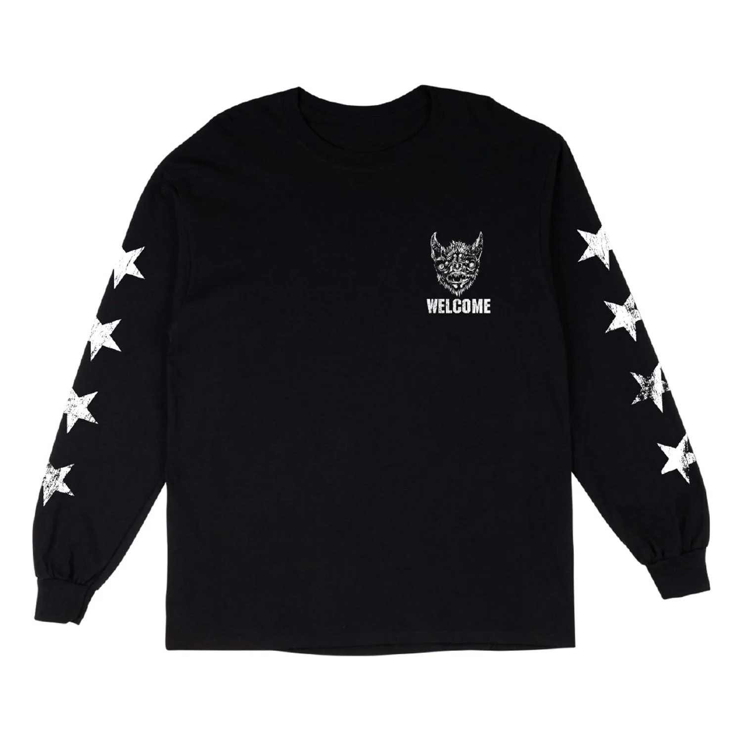 Welcome Skateboards Longsleeve Shirt Sanguivore Black - Image 2