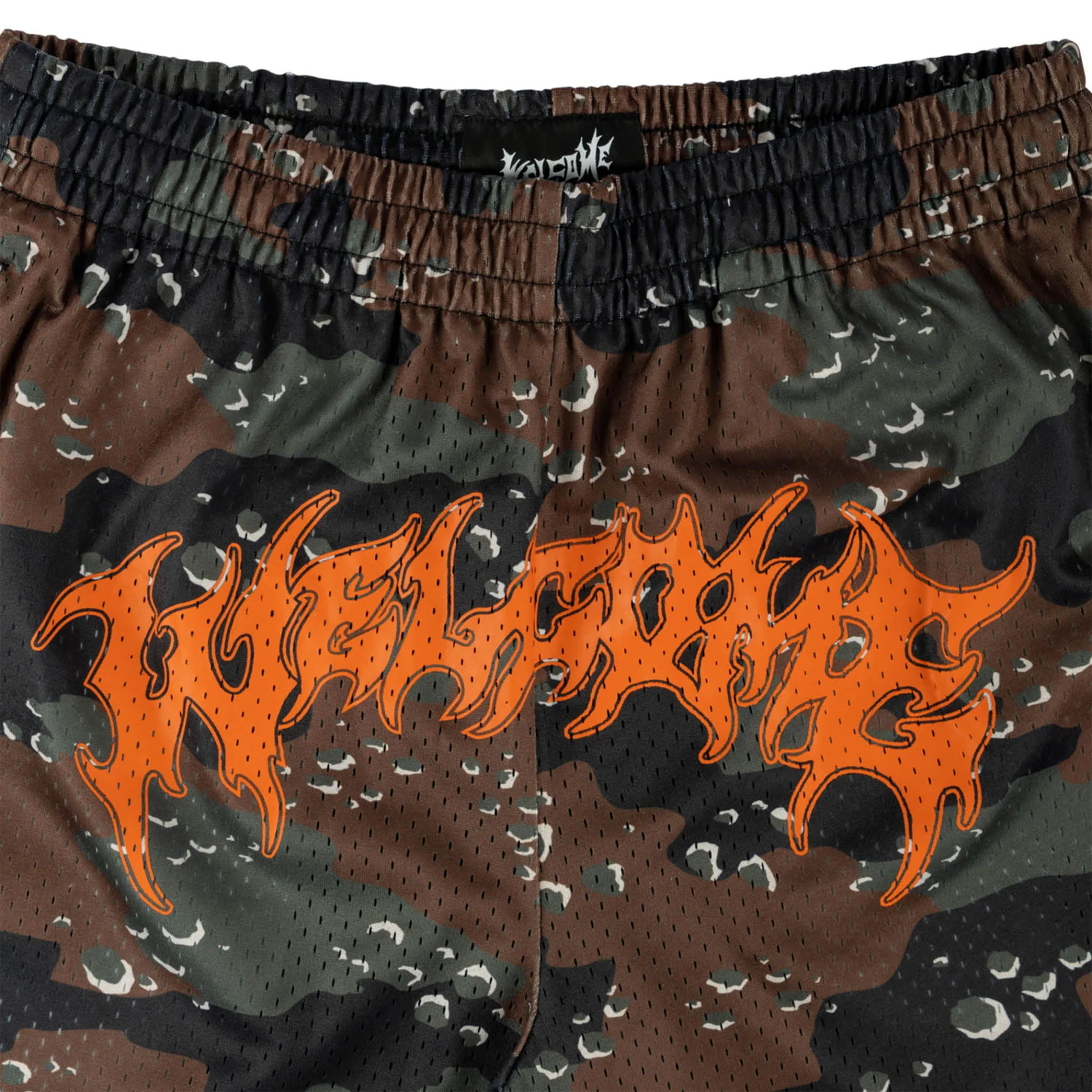 Welcome Skateboards Shorts Barb Mesh Timber - Image 3
