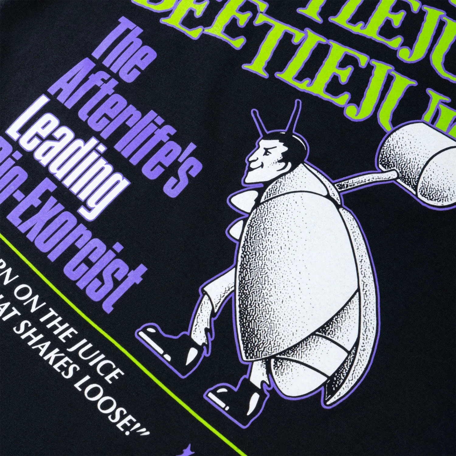 Welcome Skateboards x Beetlejuice Bio Exorcist T-Shirt Black - Image 4