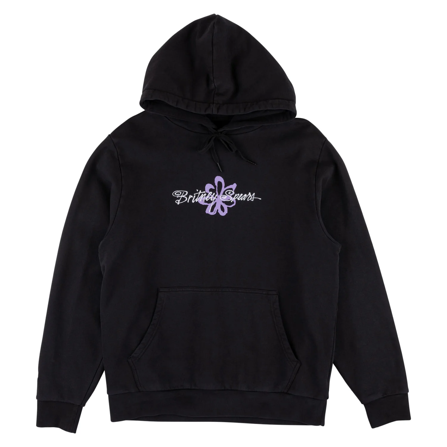 Welcome Skateboards x Britney Flower Sweatshirt Pullover Hoodie Black - Image 2