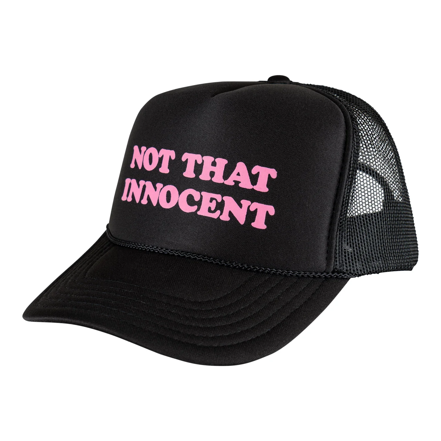 Welcome Skateboards x Britney Innocent Trucker Hat Black - Image 2