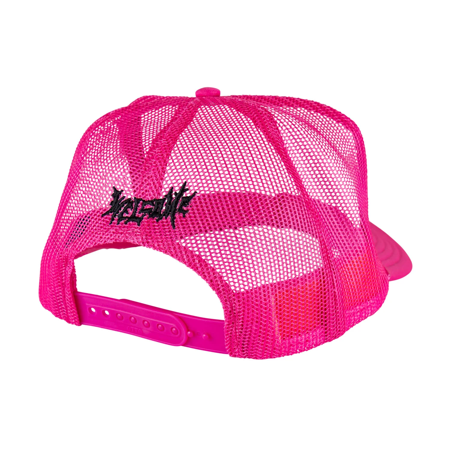 Welcome Skateboards x Britney Innocent Trucker Hat Pink - Image 4
