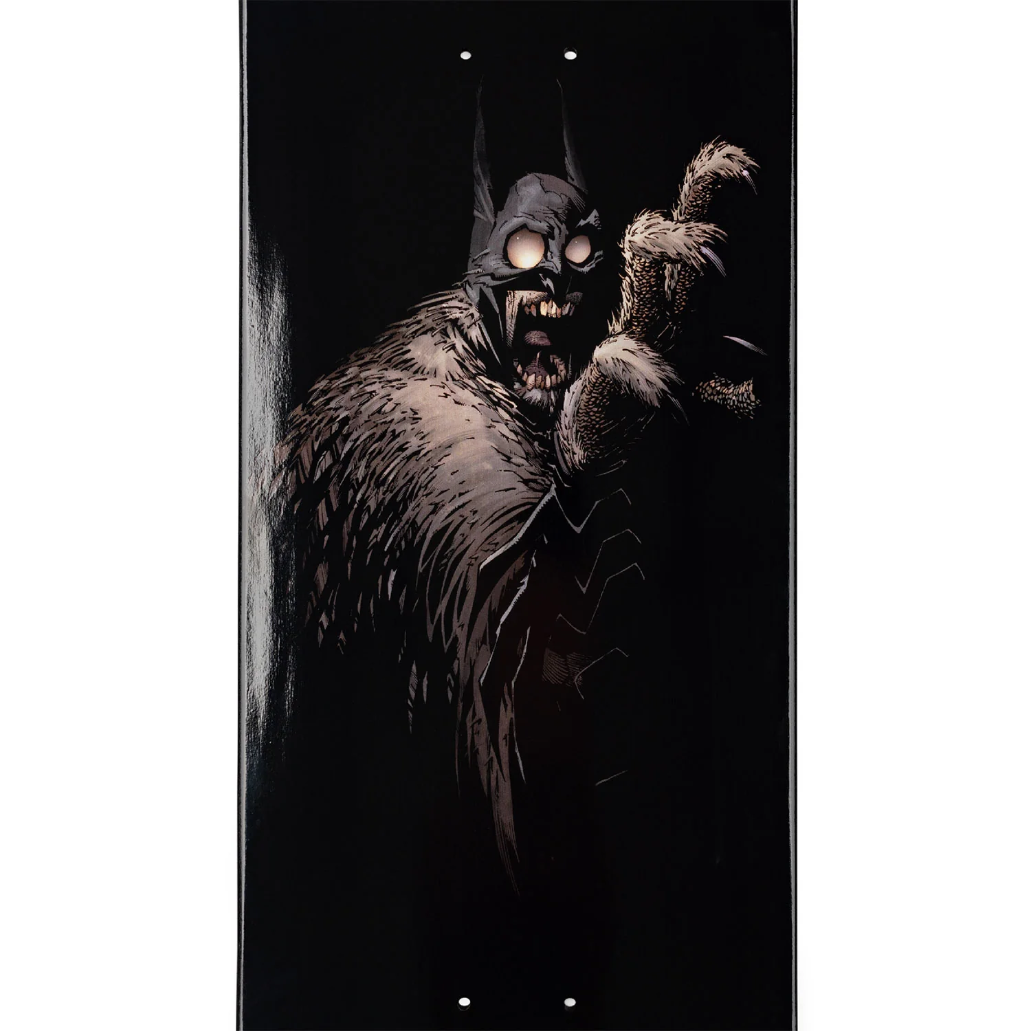 Welcome x Batman Skateboard Deck Batmonster on Popsicle Black Dip 8.75" - Image 3