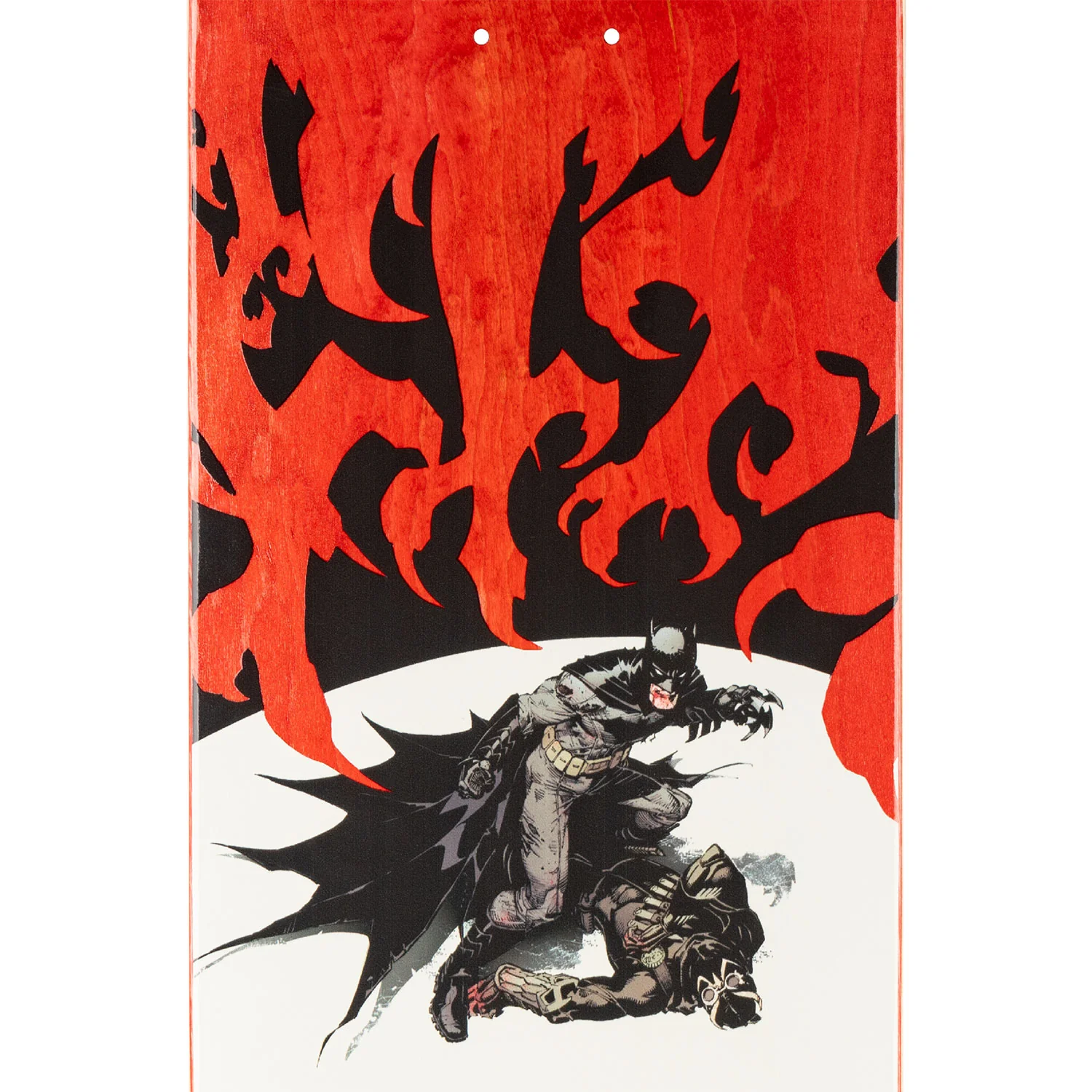 Welcome x Batman Skateboard Deck Talons on Popsicle Red Stain 9.0" - Image 3