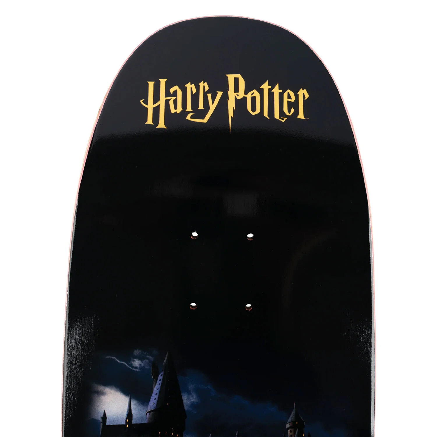 Welcome x Harry Potter Skateboard Deck Arrival on Slappy Slap Black/Gold Foil 9.5" - Image 5