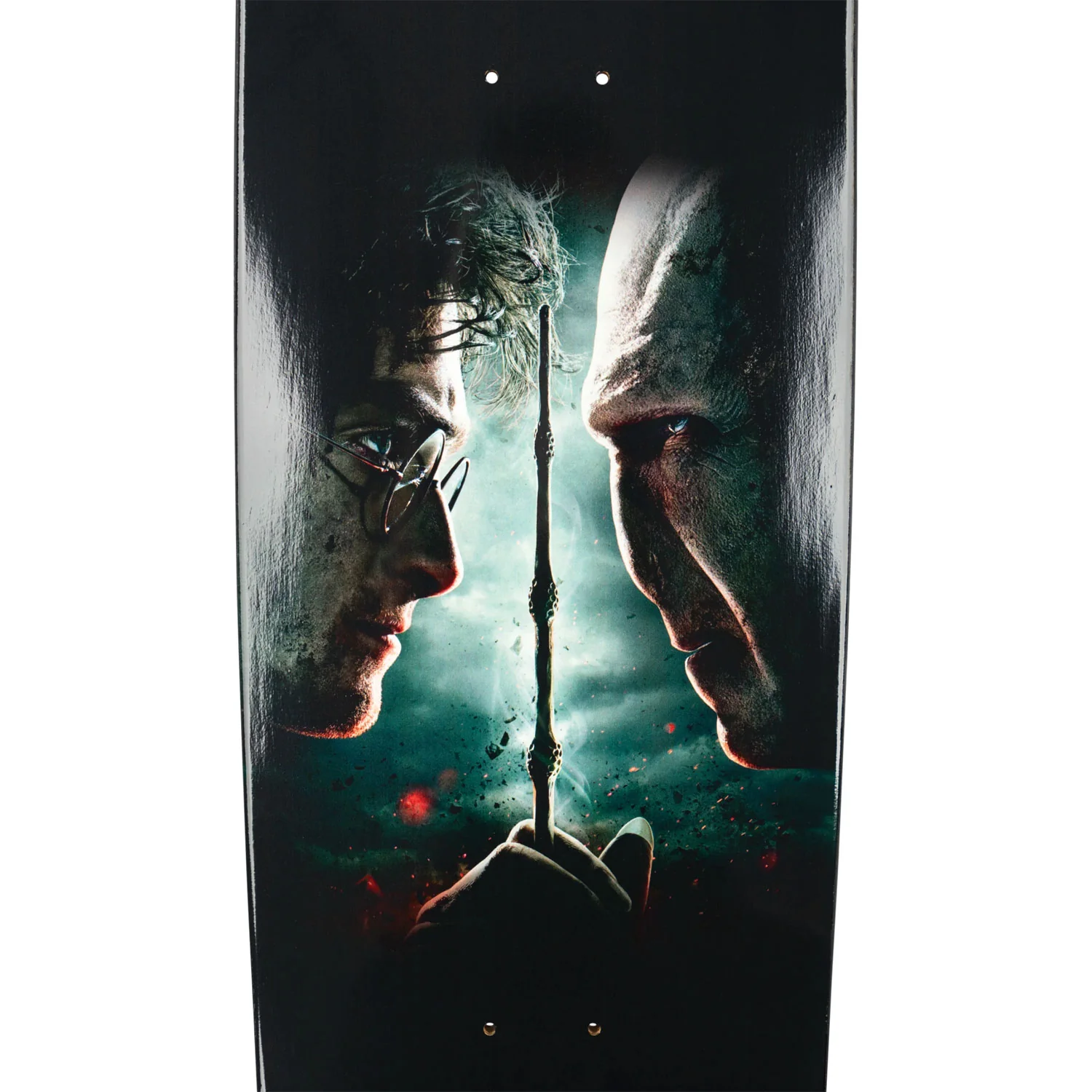 Welcome x Harry Potter Skateboard Deck Finale on Boline 2.0 Black Dip 9.5" - Image 3