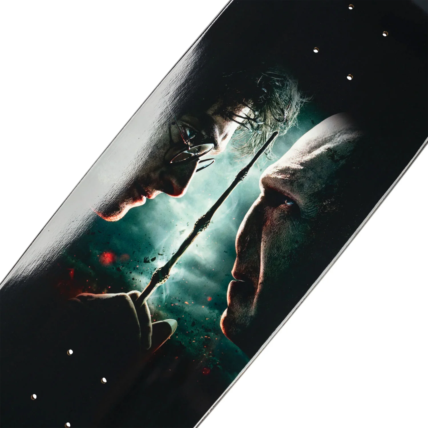 Welcome x Harry Potter Skateboard Deck Finale on Boline 2.0 Black Dip 9.5" - Image 4