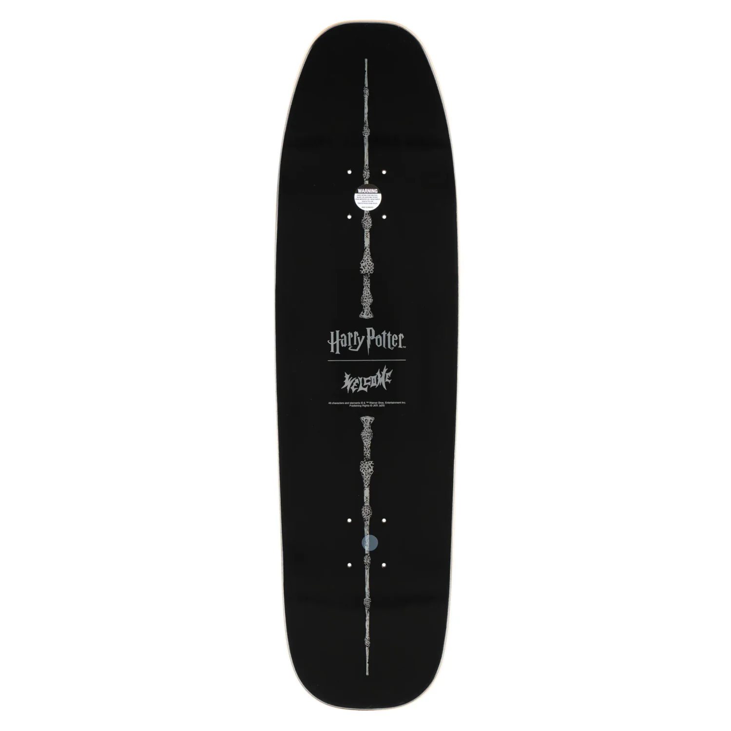 Welcome x Harry Potter Skateboard Deck Seeker on Nimbus 5000 Gold Foil 8.75" - Image 2