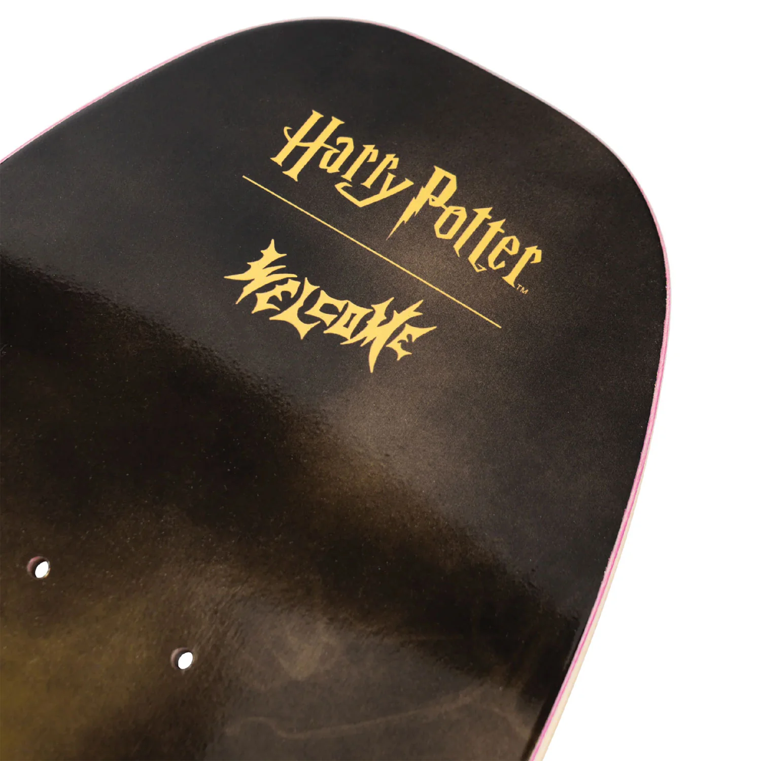 Welcome x Harry Potter Skateboard Deck Seeker on Nimbus 5000 Gold Foil 8.75" - Image 5