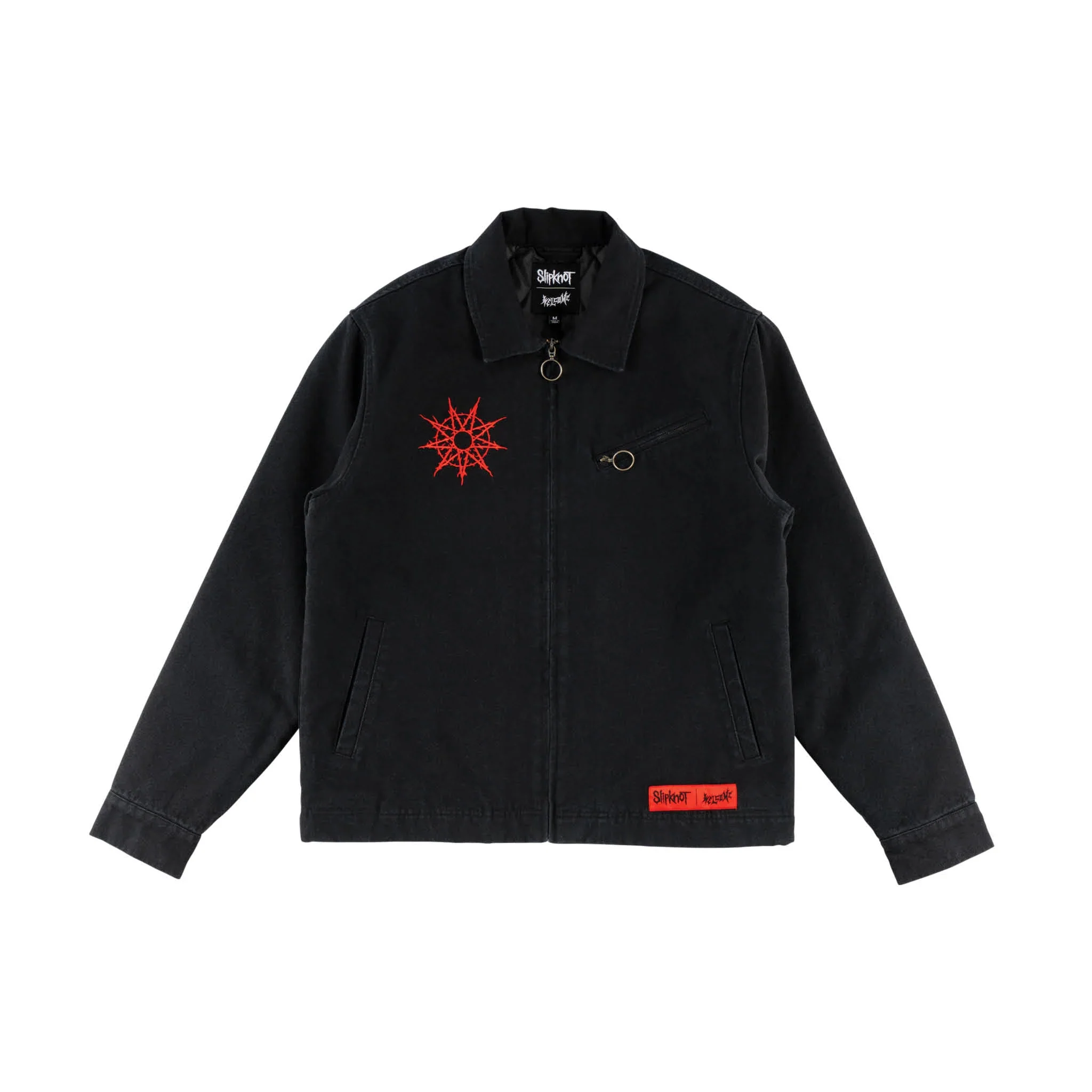 Welcome x Slipknot Coat Self Titled Jacket Black - Image 2