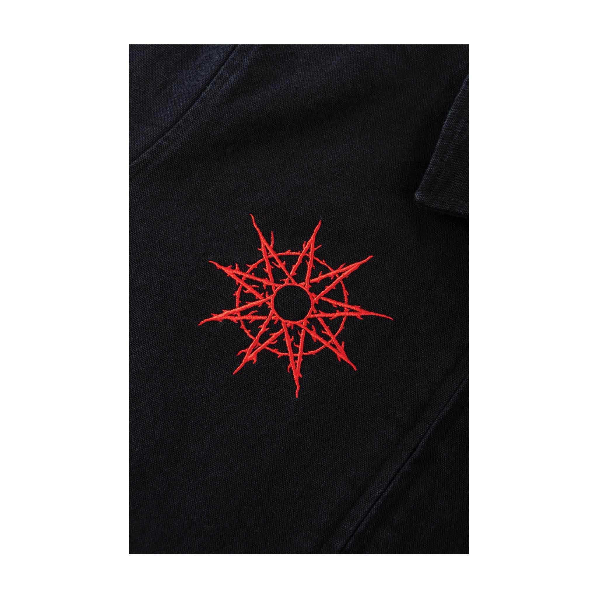Welcome x Slipknot Coat Self Titled Jacket Black - Image 5