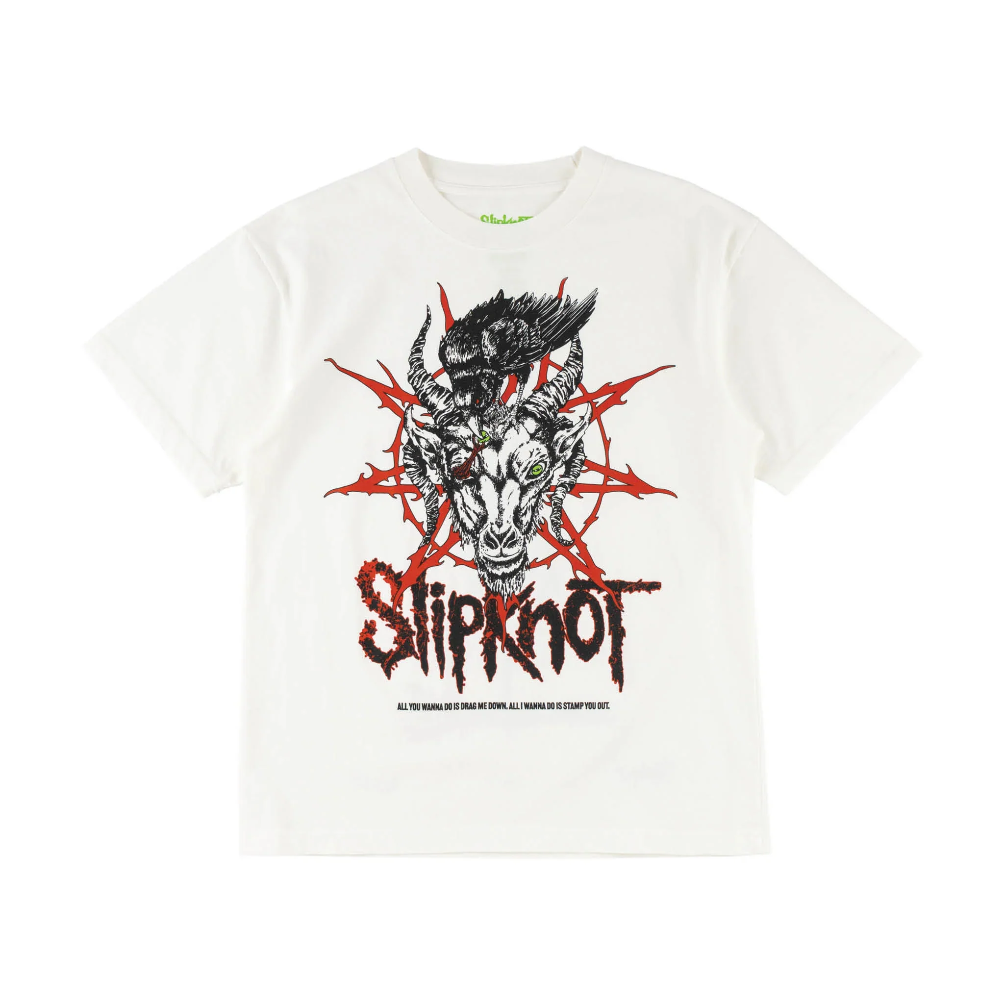 Welcome x Slipknot Shirt Spit It Out White