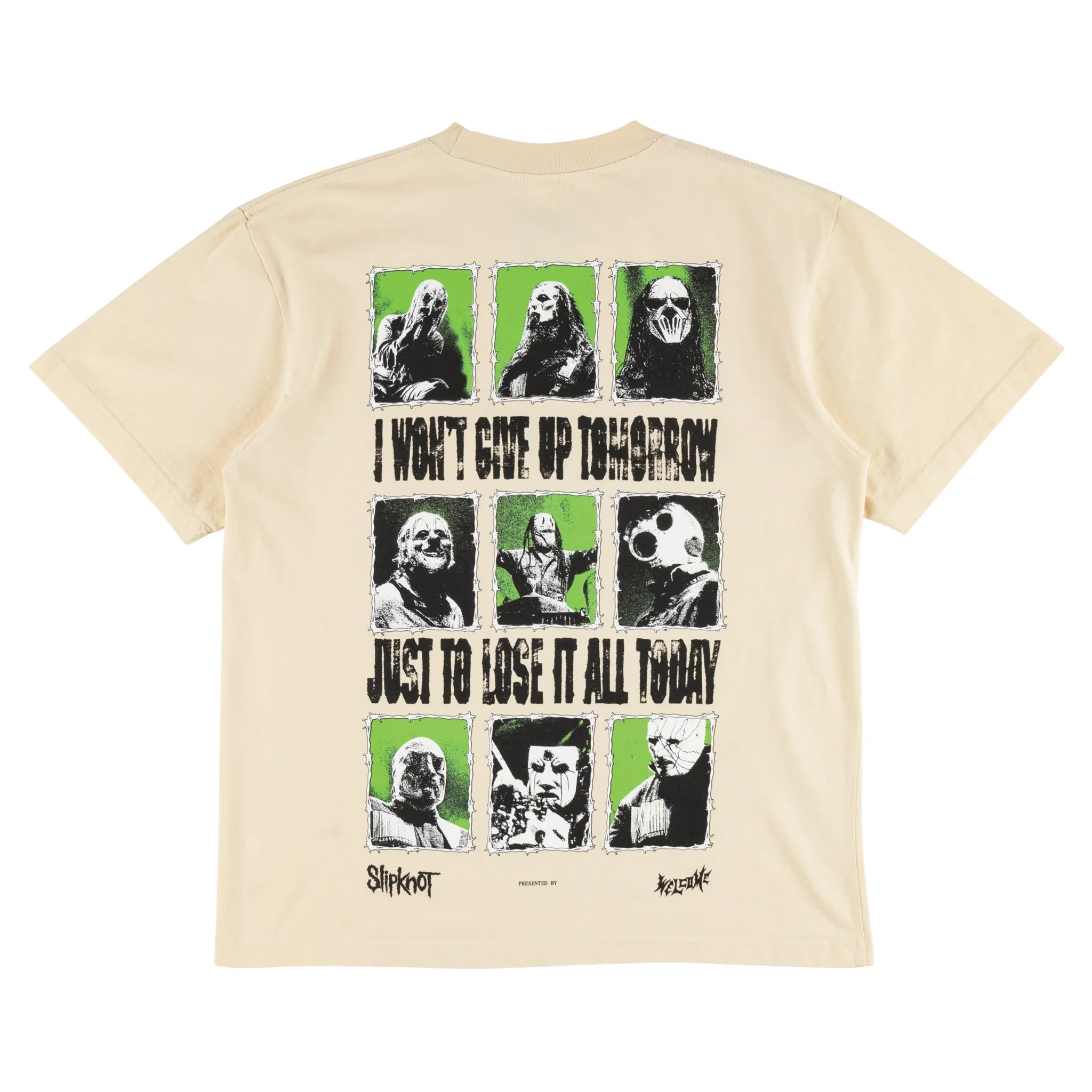 Welcome X Slipknot Shirt Tomorrow Bone