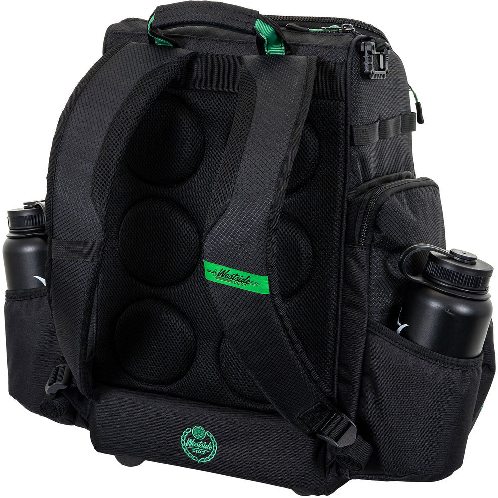 Westside Disc Golf Backpack Bag Noble Black Holds 22 Discs - Image 3