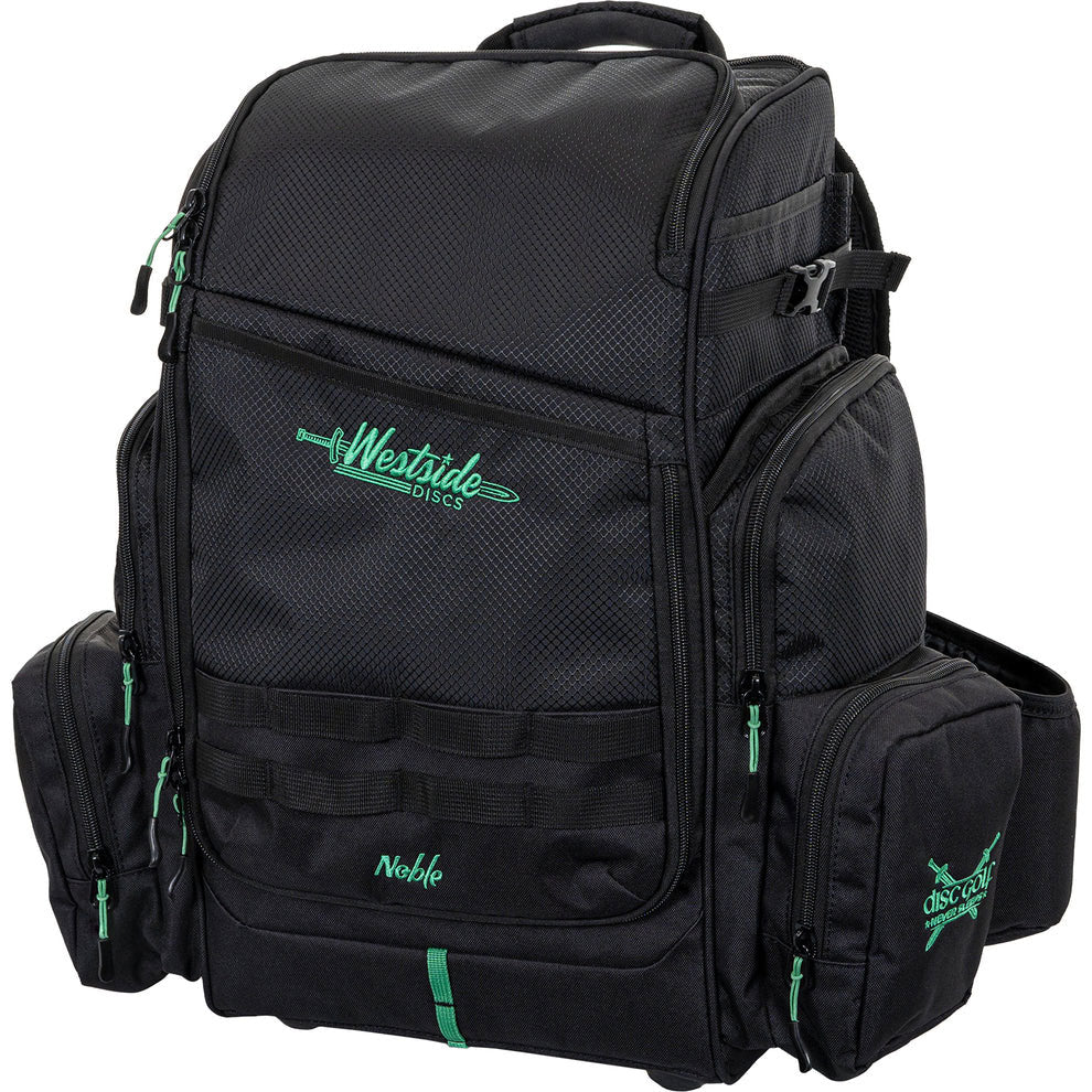 Westside Disc Golf Backpack Bag Noble Black Holds 22 Discs - Image 4