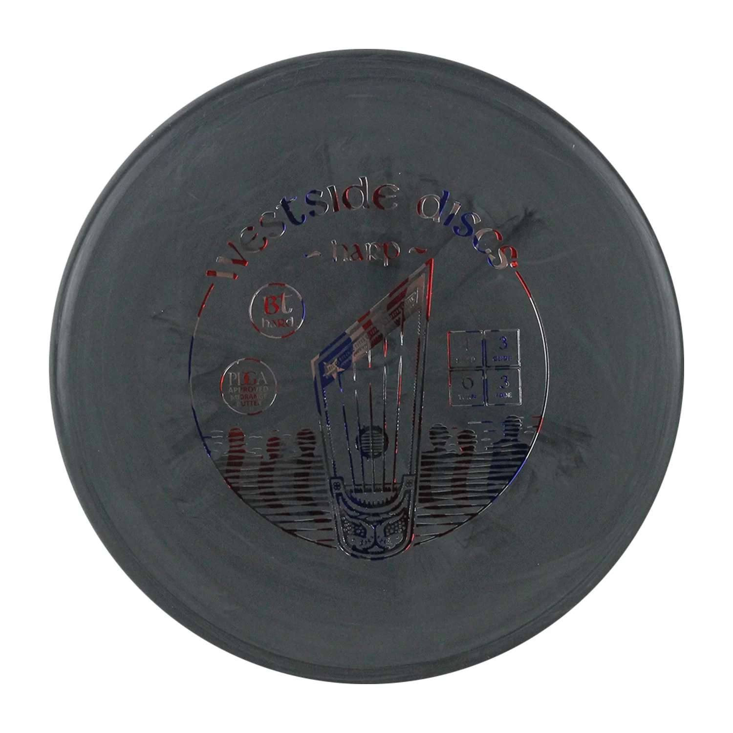 Westside Disc Golf BT Hard Harp Midrange 4/3/0/3 - Choose Exact Disc - Image 3