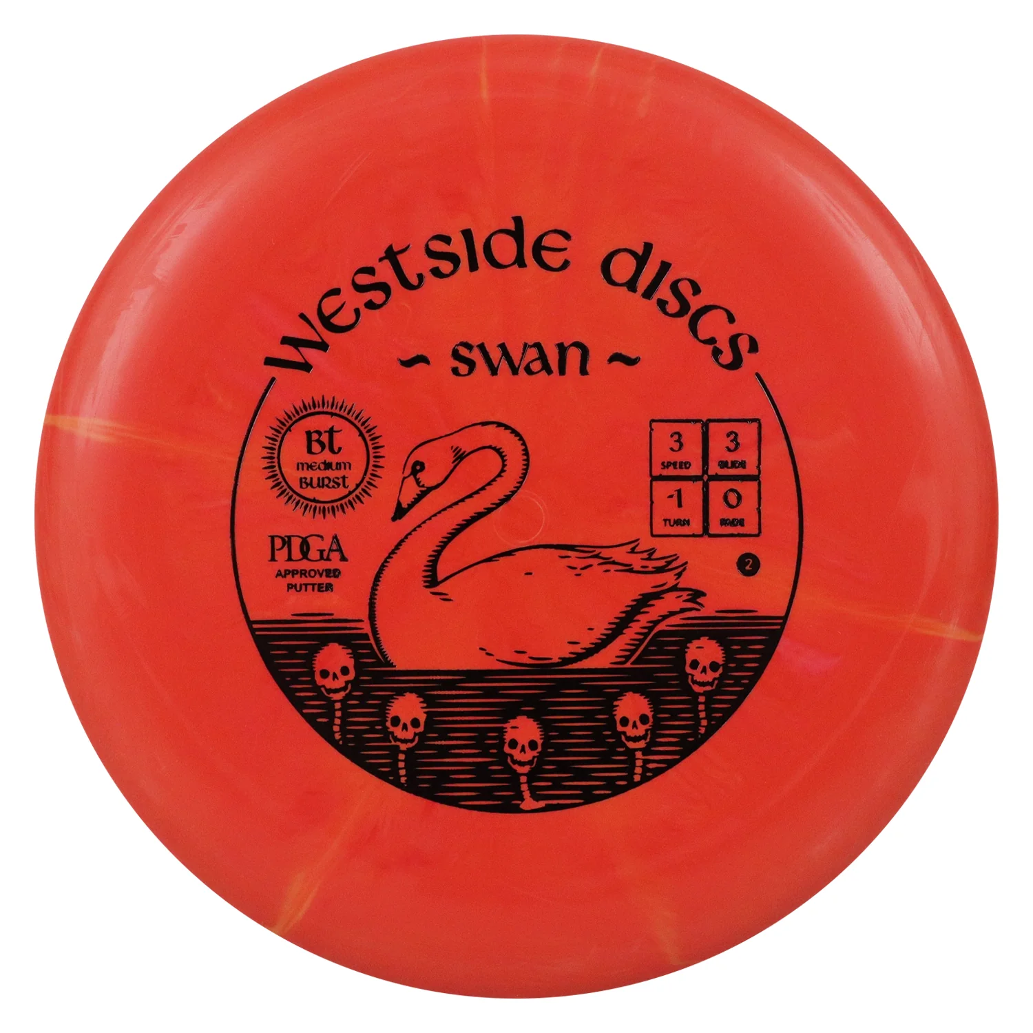 Westside Disc Golf BT Medium Burst Swan 2 Putter 3/3/-1/0 - Choose Exact Disc - Image 7