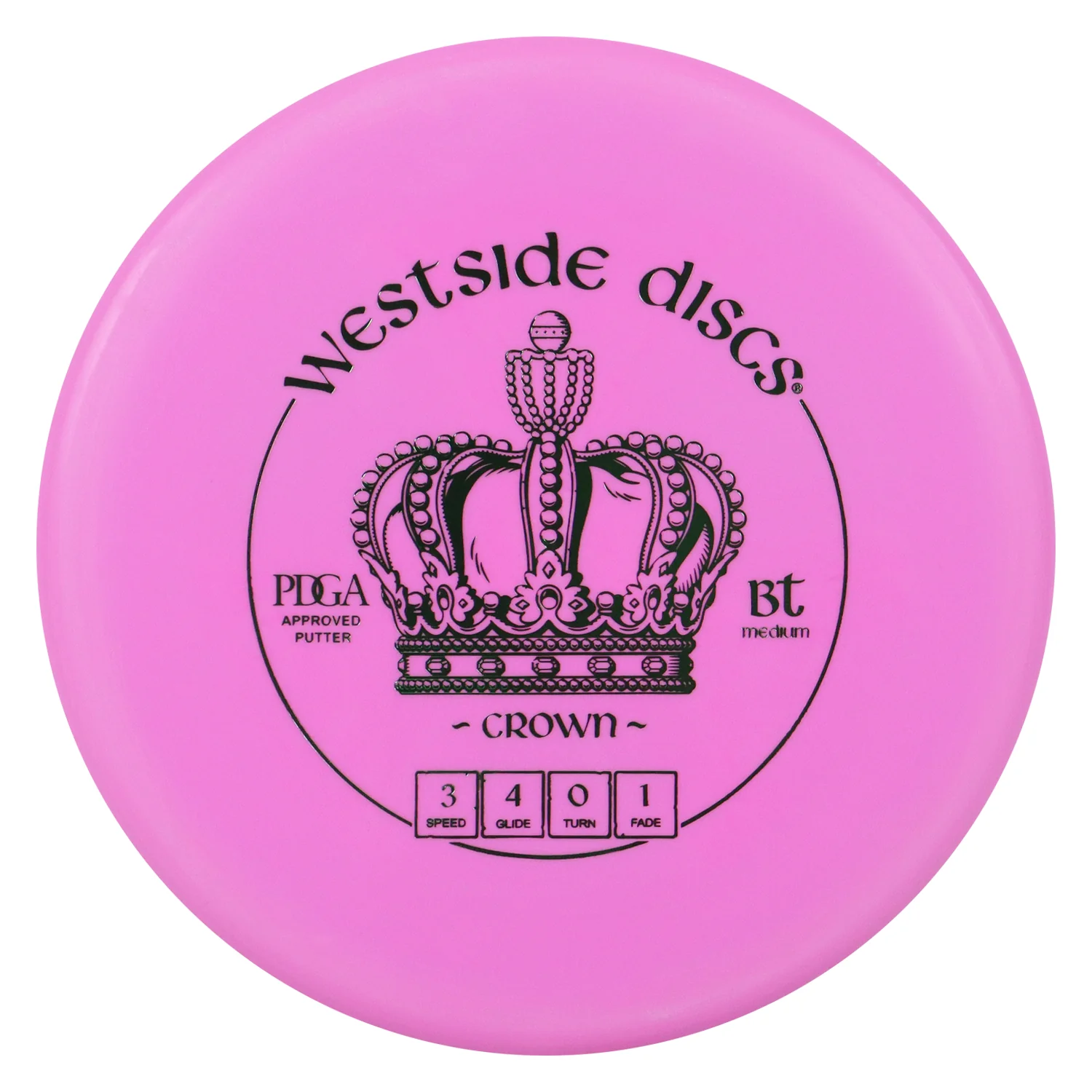 Westside Disc Golf BT Medium Crown Putter 3/4/0/1 - Choose Exact Disc - Image 4