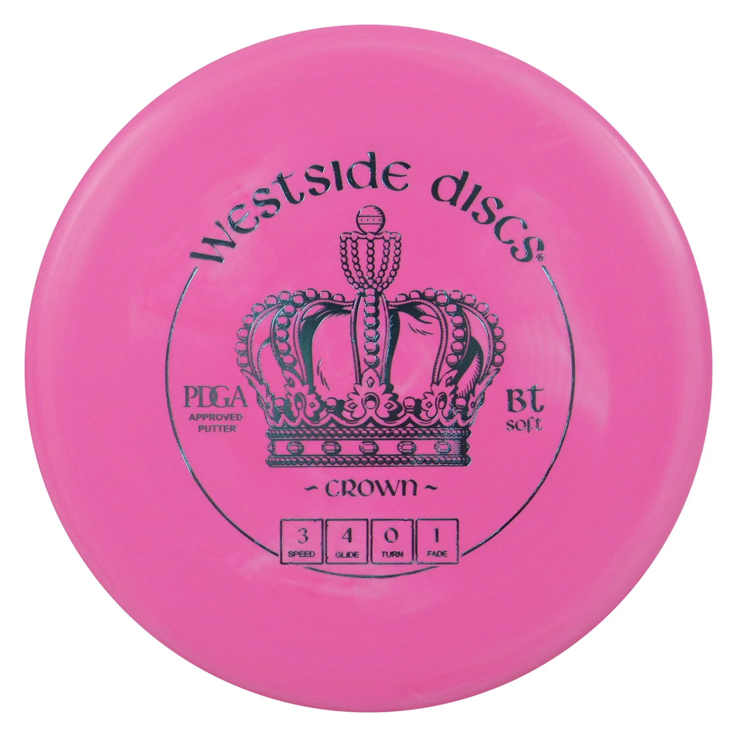 Westside Disc Golf BT Soft Crown Putter 3/4/0/1 - Choose Exact - Image 2