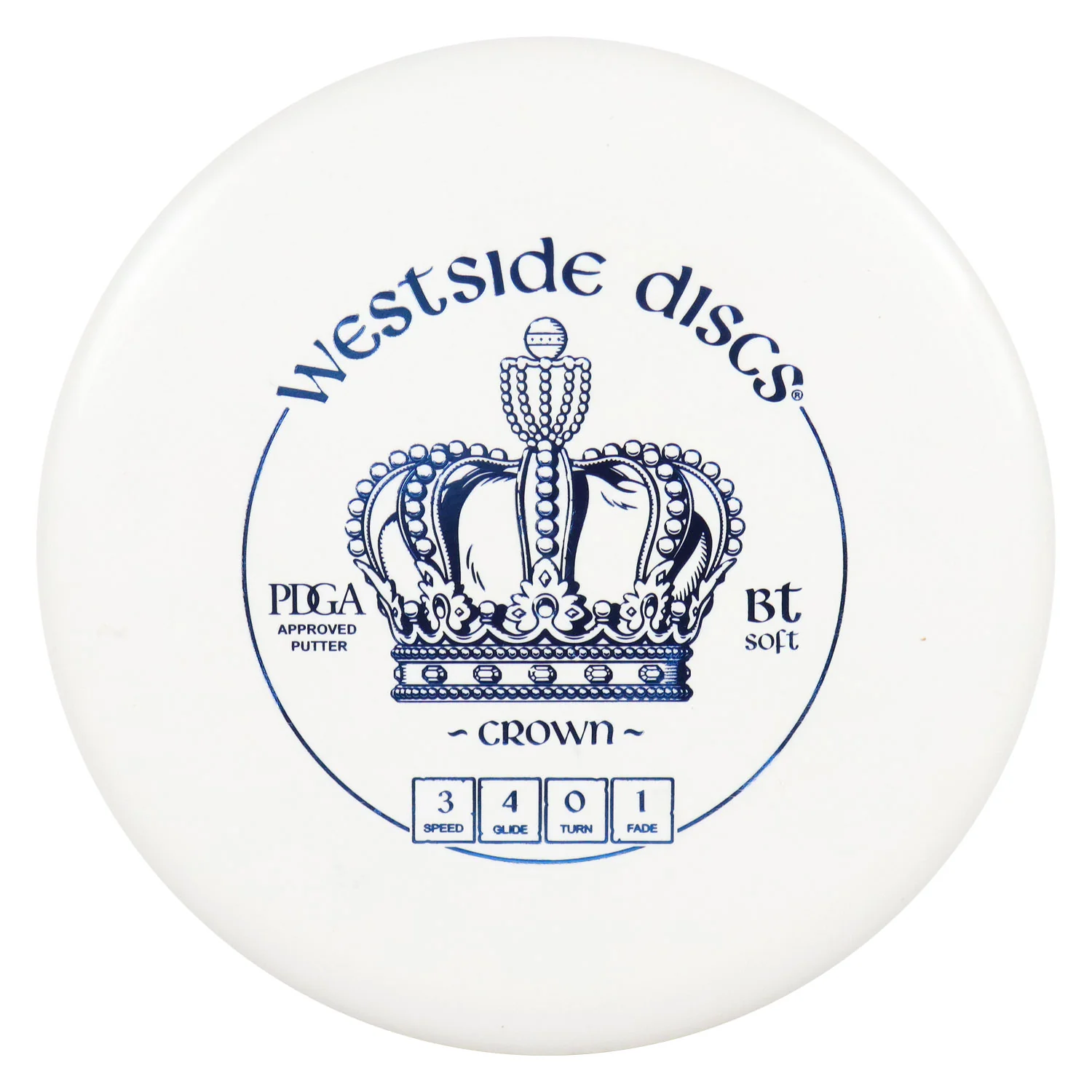 Westside Disc Golf BT Soft Crown Putter 3/4/0/1 - Choose Exact - Image 3