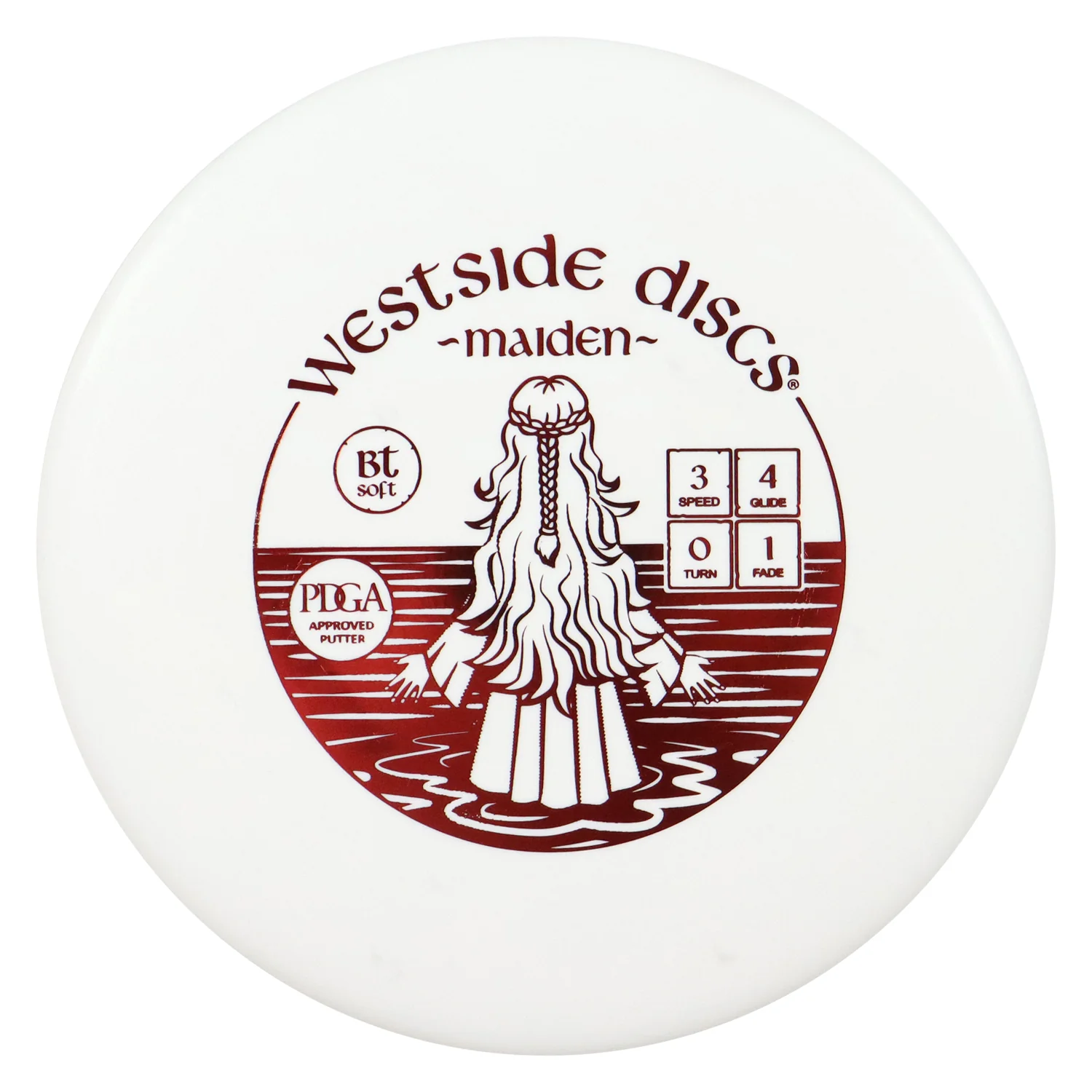 Westside Disc Golf BT Soft Maiden Putter 3/4/0/1 - Choose Exact - Image 3