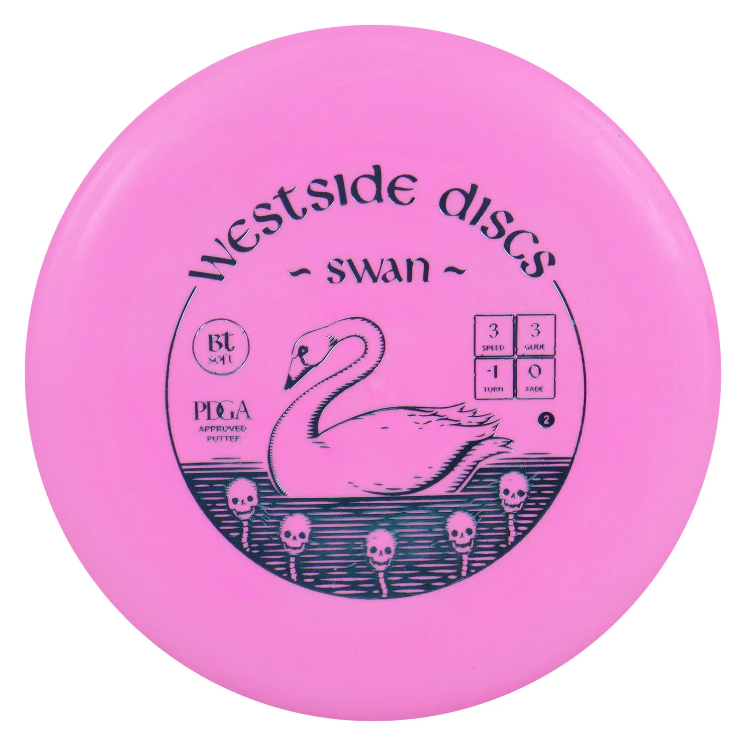 Westside Disc Golf BT Soft Swan 2 Putter 3/3/-1/0 - Choose Exact Disc - Image 6