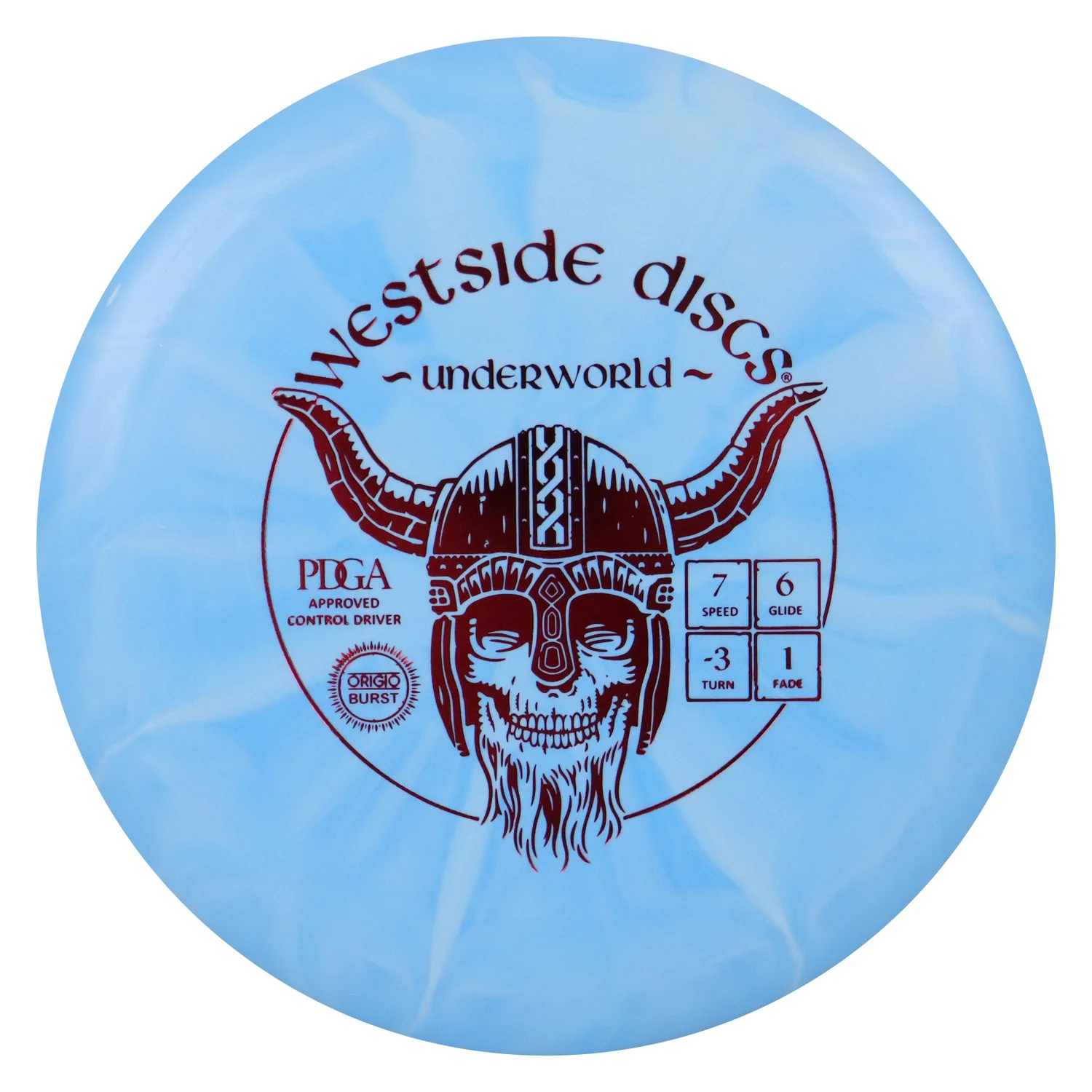 Westside Disc Golf Fairway Driver Origio Burst Underworld 7/6/-3/1 - Choose Exact - Image 2