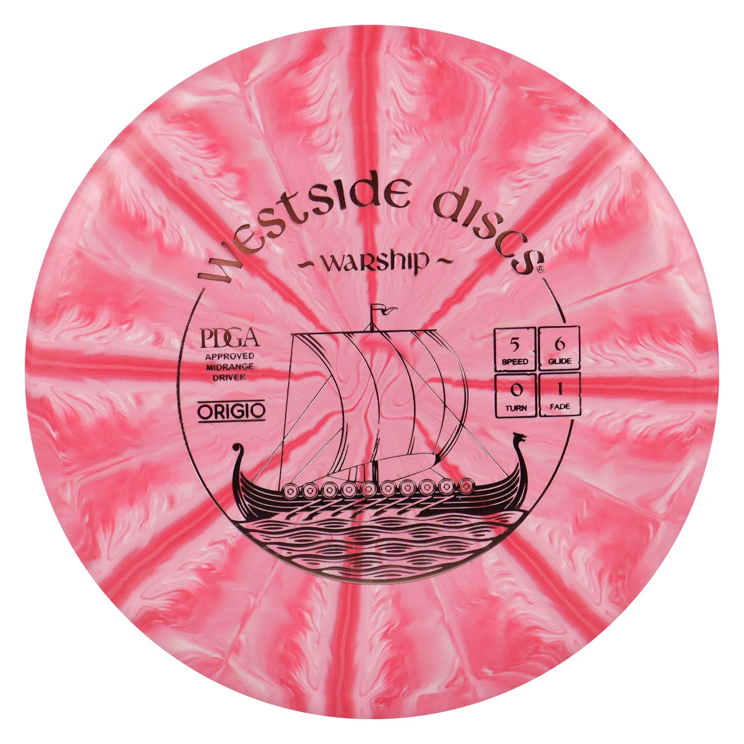 Westside Disc Golf Origio Burst Warship Midrange 5/6/0/1 - Choose Exact Disc - Image 4