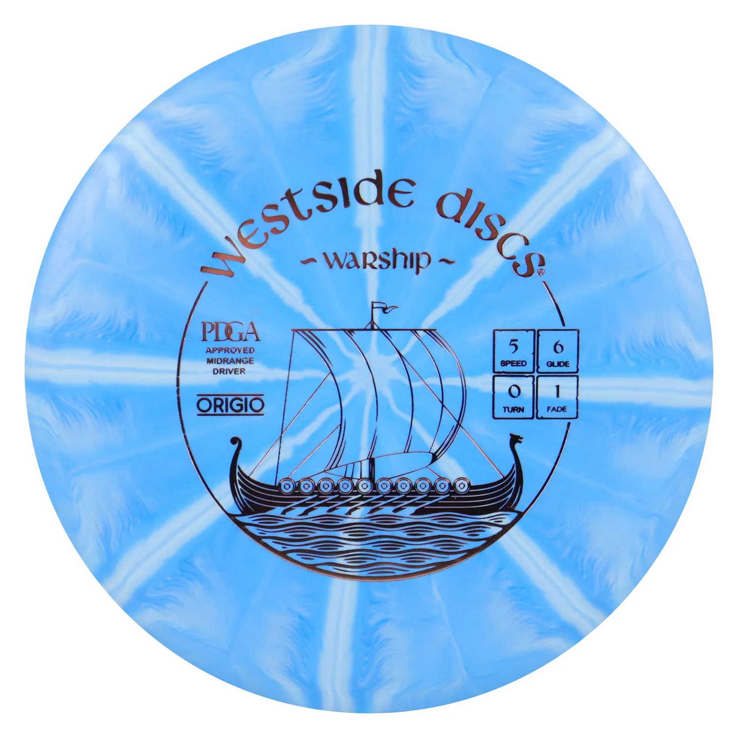 Westside Disc Golf Origio Burst Warship Midrange 5/6/0/1 - Choose Exact Disc - Image 5