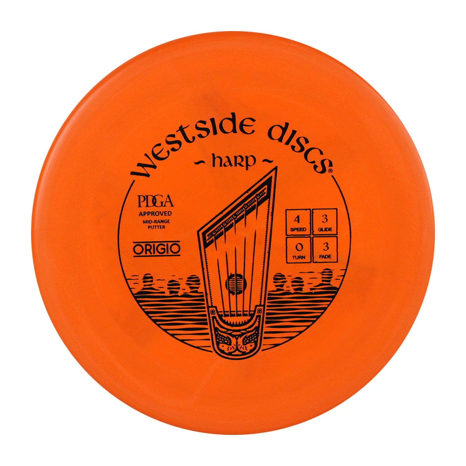 Westside Disc Golf Origio Harp Midrange 4/3/0/3 - Choose Exact Disc - Image 5