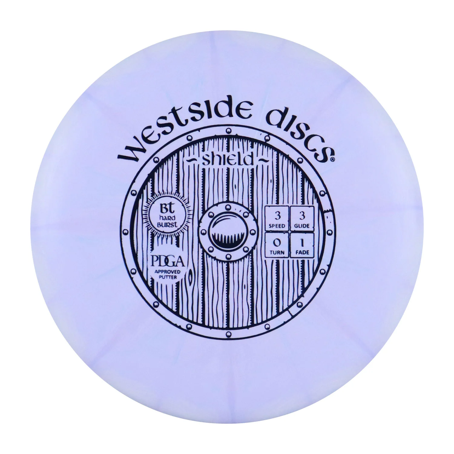 Westside Disc Golf Putter BT Hard Burst Shield 3/3/0/1 - Choose Exact Disc - Image 6