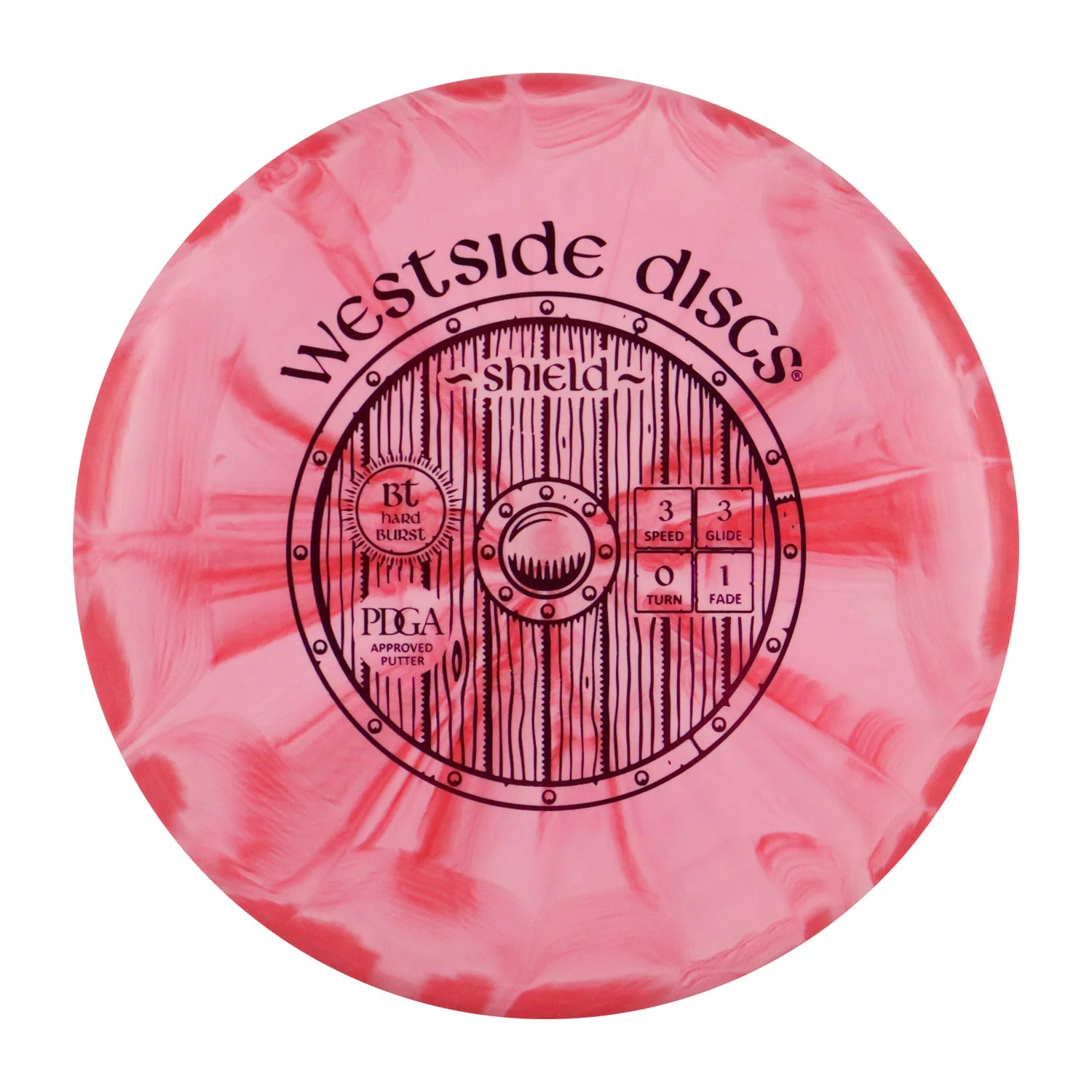 Westside Disc Golf Putter BT Hard Burst Shield 3/3/0/1 - Choose Exact Disc - Image 8