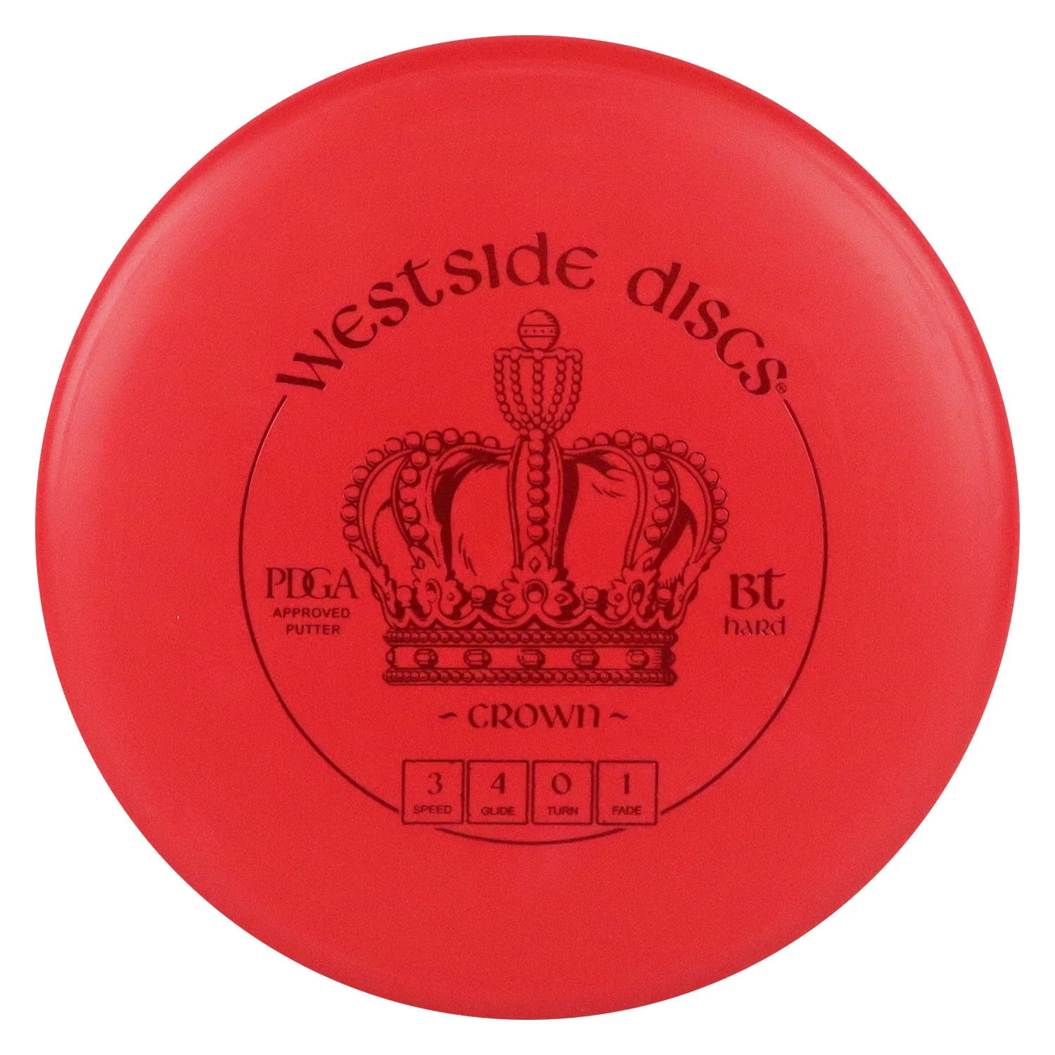 Westside Disc Golf Putter BT Hard Crown 3/4/0/1 - Choose Exact Disc - Image 3