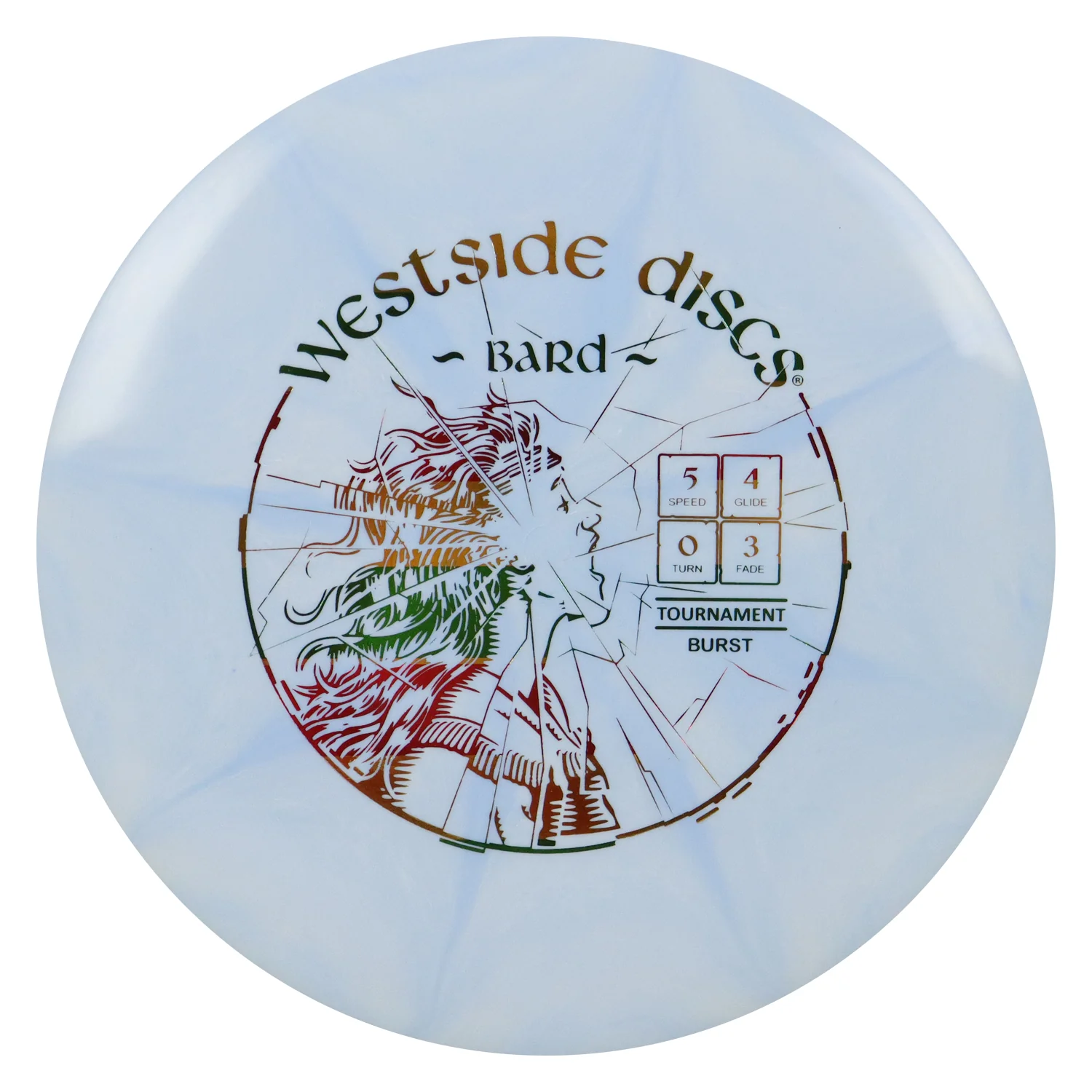Westside Disc Golf Tournament Burst Bard Midrange 5/4/0/3 - Choose Exact Disc - Image 2