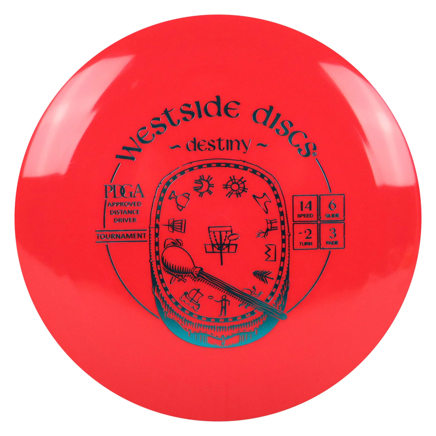 Westside Disc Golf Tournament Destiny Distance Driver 14/6/-2/3 - Choose Exact Disc - Image 3