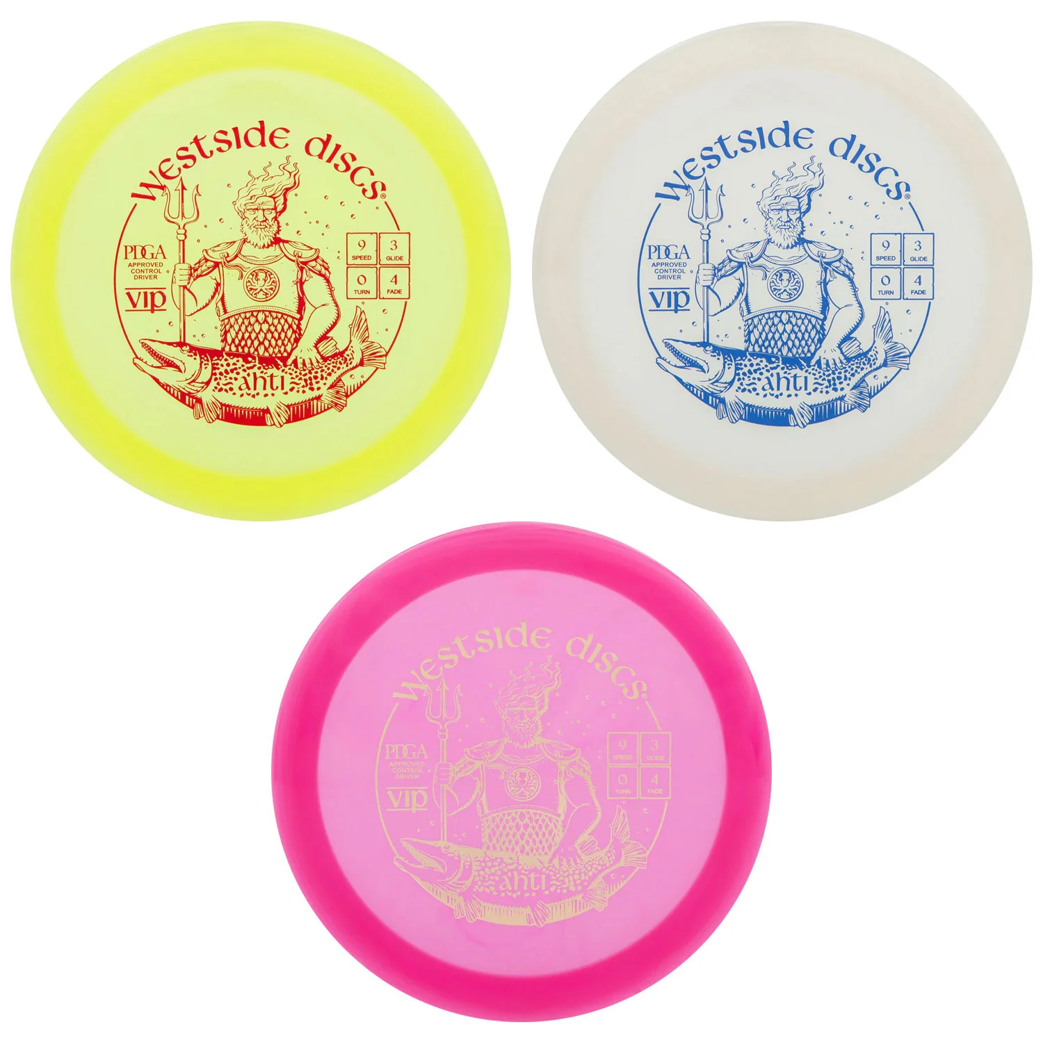 Westside Disc Golf VIP Ahti Fairway Driver 9/3/0/4 - Choose Exact Disc