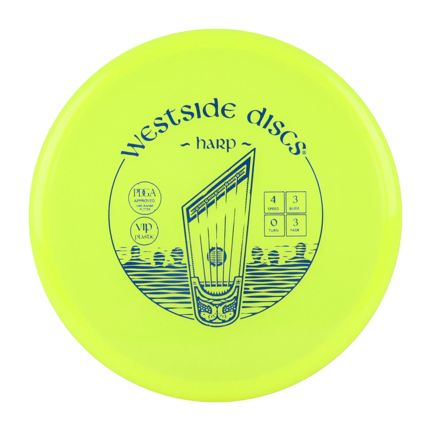 Westside Disc Golf VIP Harp Midrange 4/3/0/3 - Choose Exact Disc - Image 4