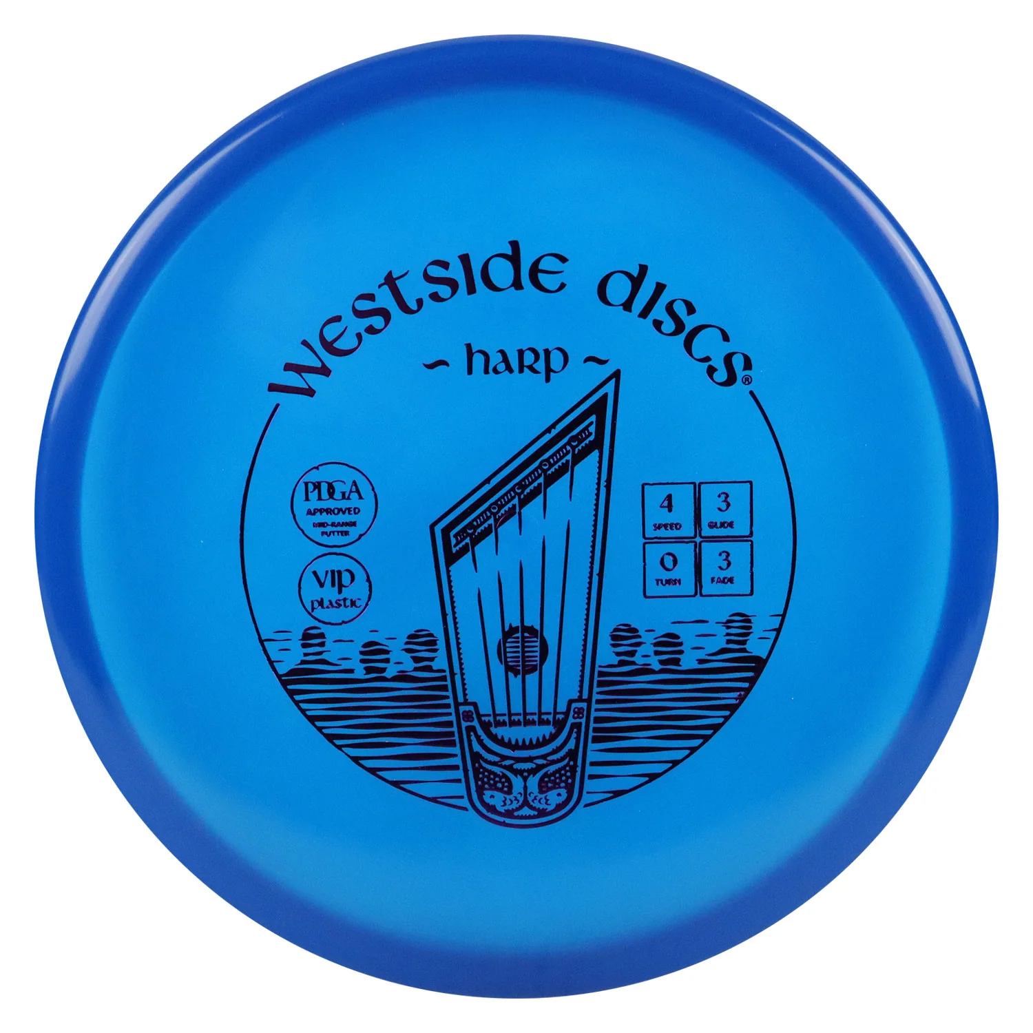 Westside Disc Golf VIP Harp Midrange 4/3/0/3 - Choose Exact Disc - Image 5