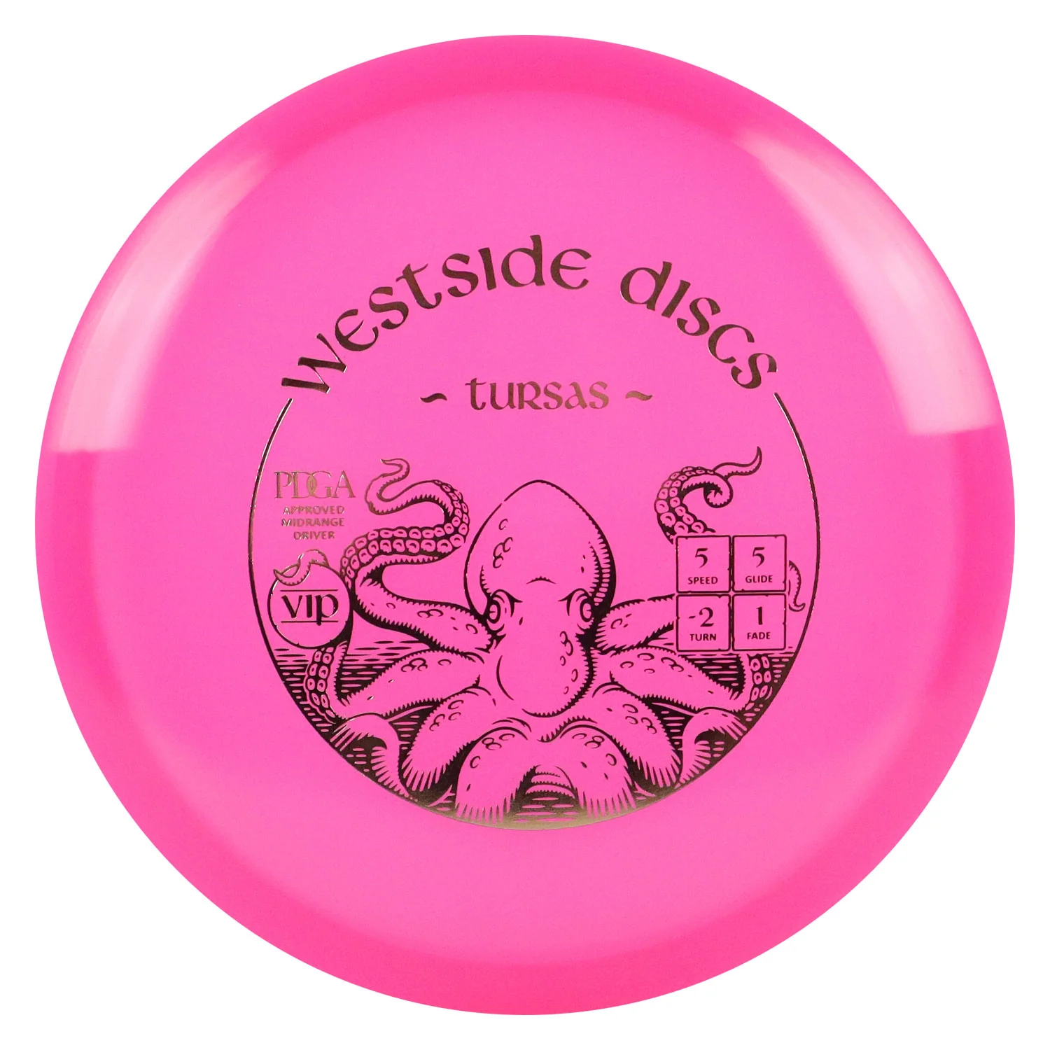 Westside Disc Golf VIP Tursas Midrange 5/5/-2/1 - Choose Exact Disc - Image 3