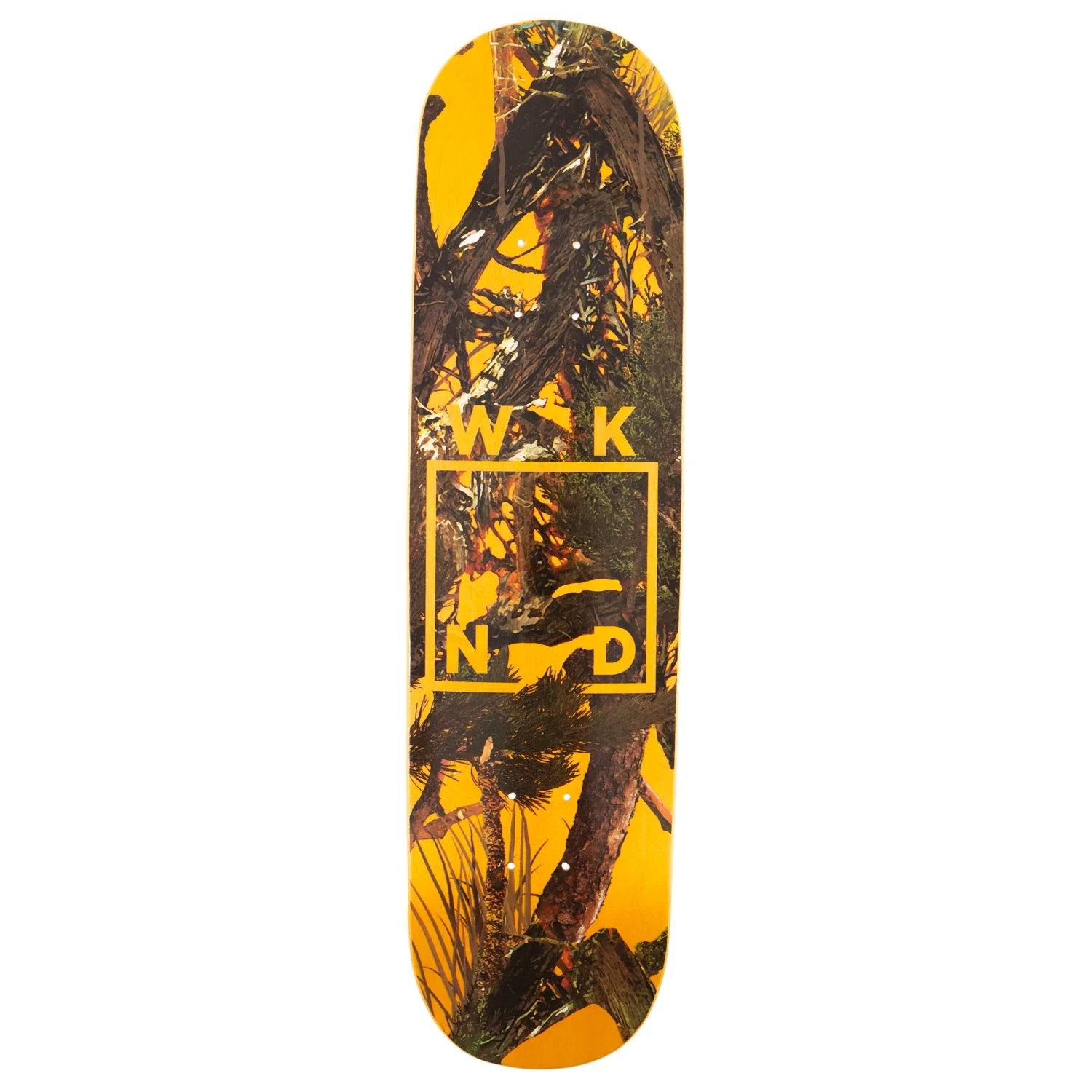WKND Deck Camo Logo Yellow 8.0"