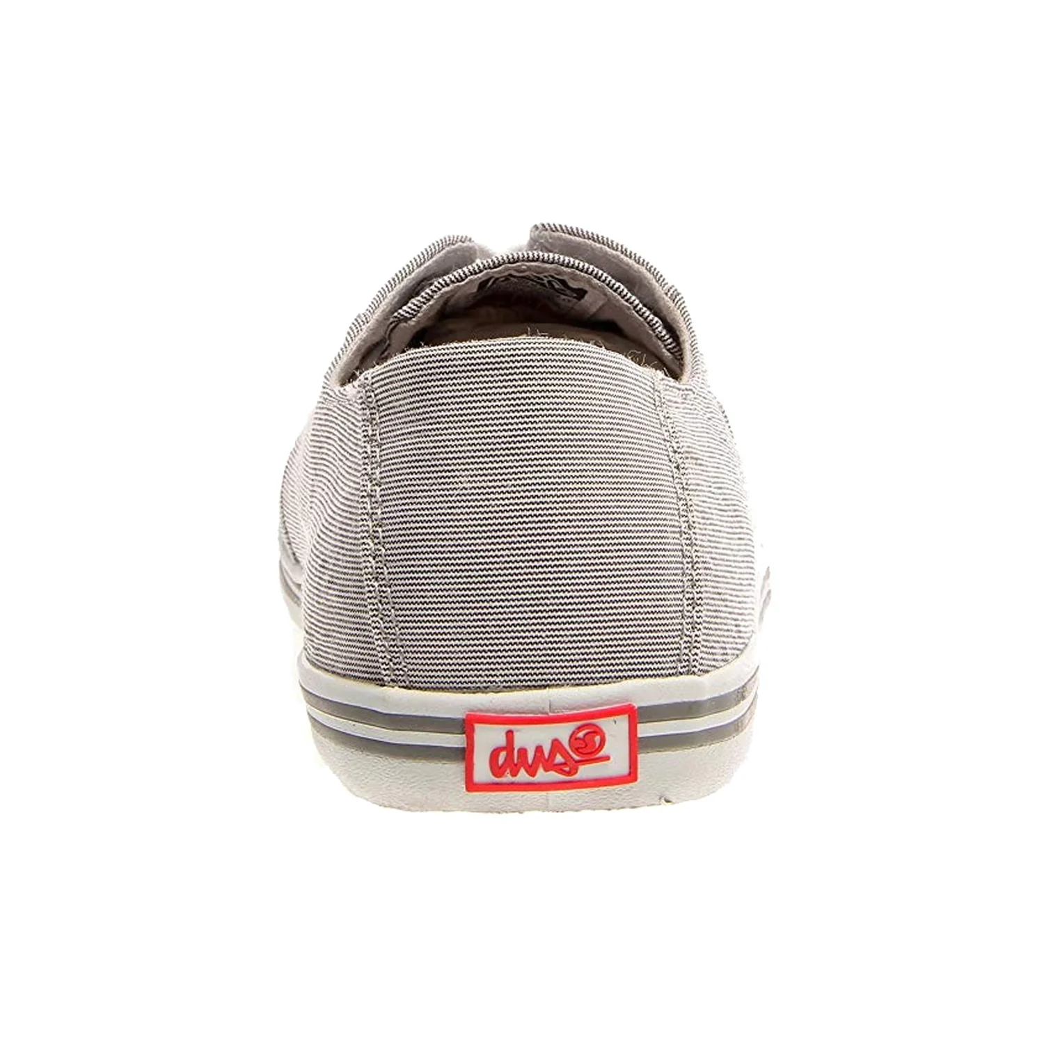 Women's DVS Shoes Benny Gray/Pinstripe/Canvas - Image 3