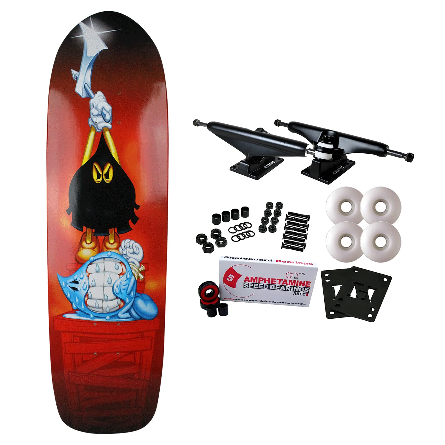 World Industries Complete Chopper Shaped 8.75"