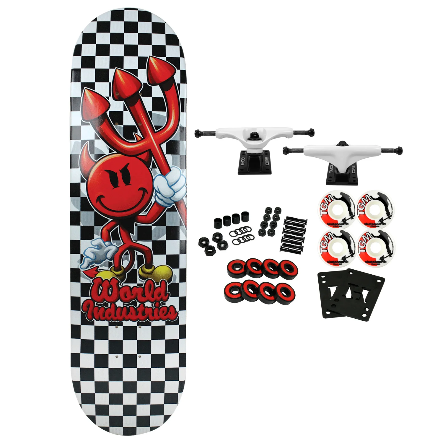 World Industries Complete Devil Man Checkers 8.5"
