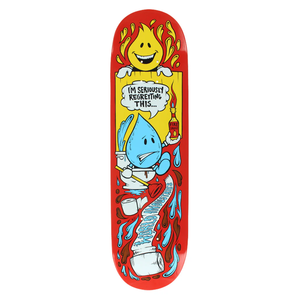 World Industries Deck Wet Willy Regret 8.0"