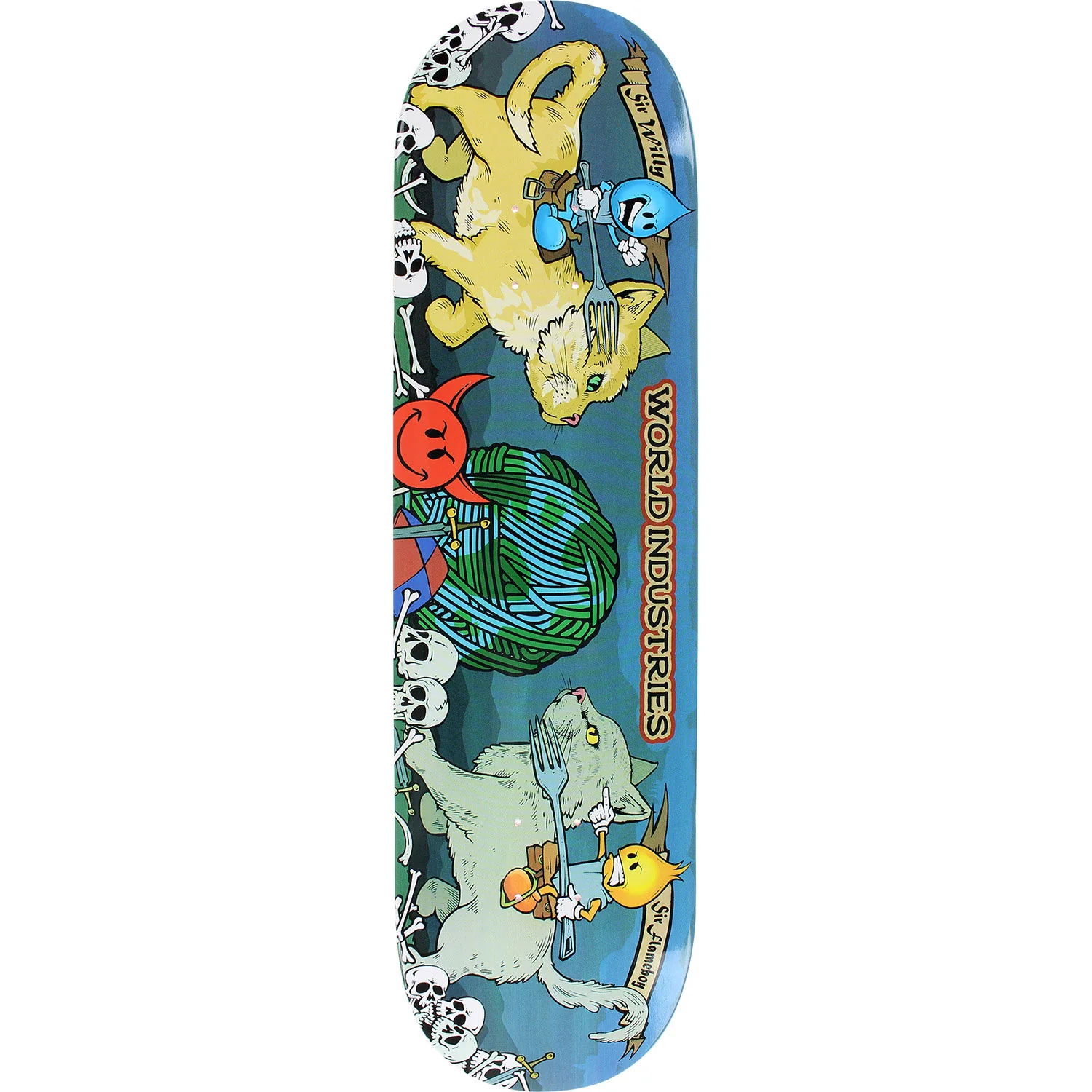 World Industries Skateboard Cats 8.25" Krux, Independent, Sml Upgrade - Image 2