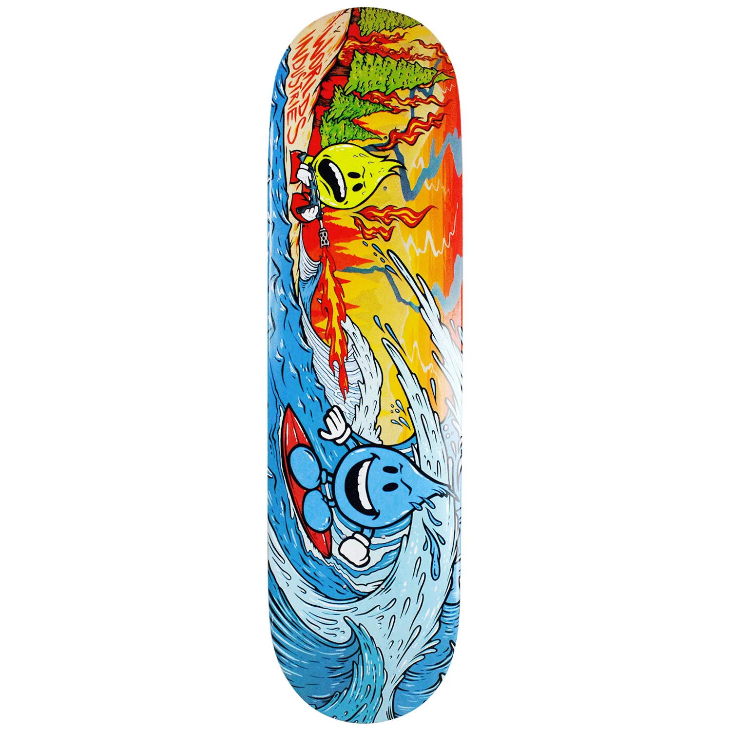 World Industries Skateboard Global Warming 8.5" Krux, Independent, Sml Upgrade - Image 2
